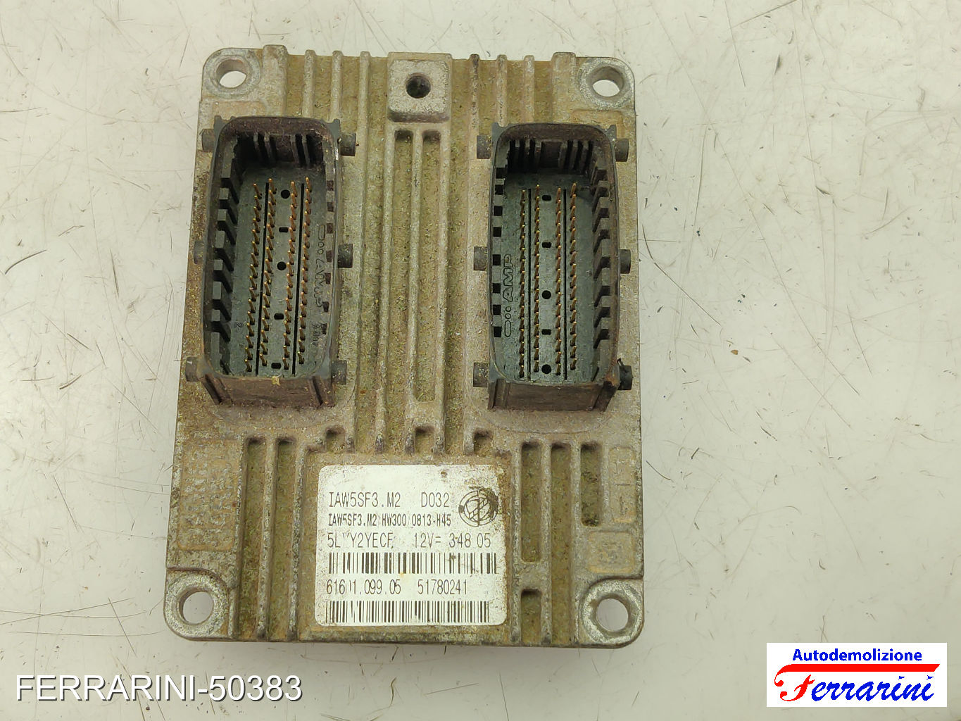 FIAT GRANDE PUNTO 199 1.4 2005-2015 51780241, IAW5SF3M2, 5LYY2YECF
