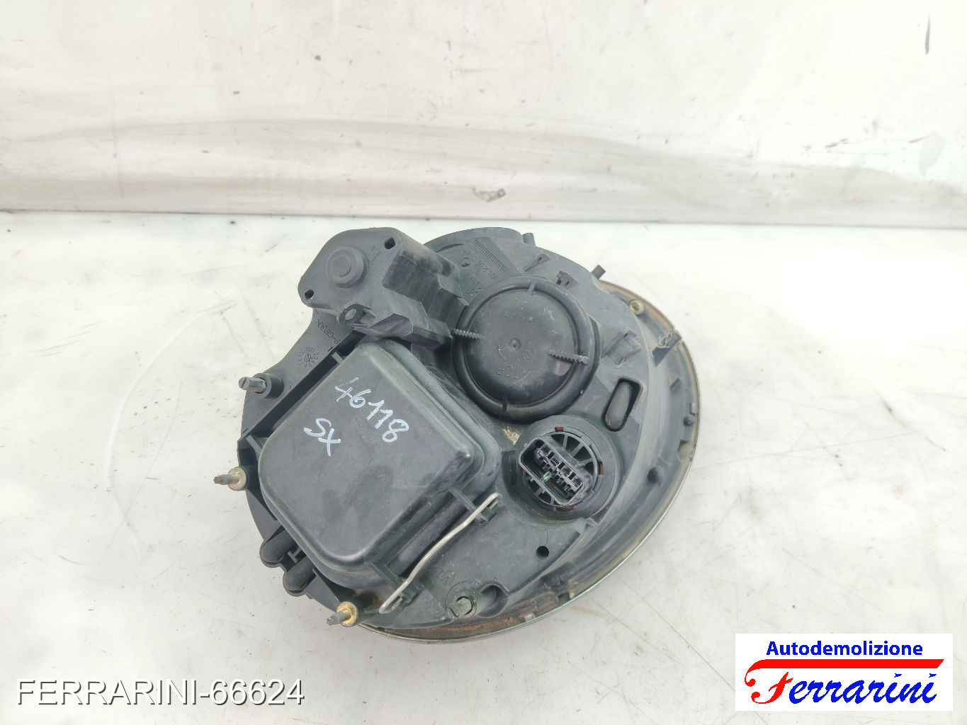 Faro Anteriore MINI - R50, R53 2003-2006 sinistro, sx 63126961345, 63127198729