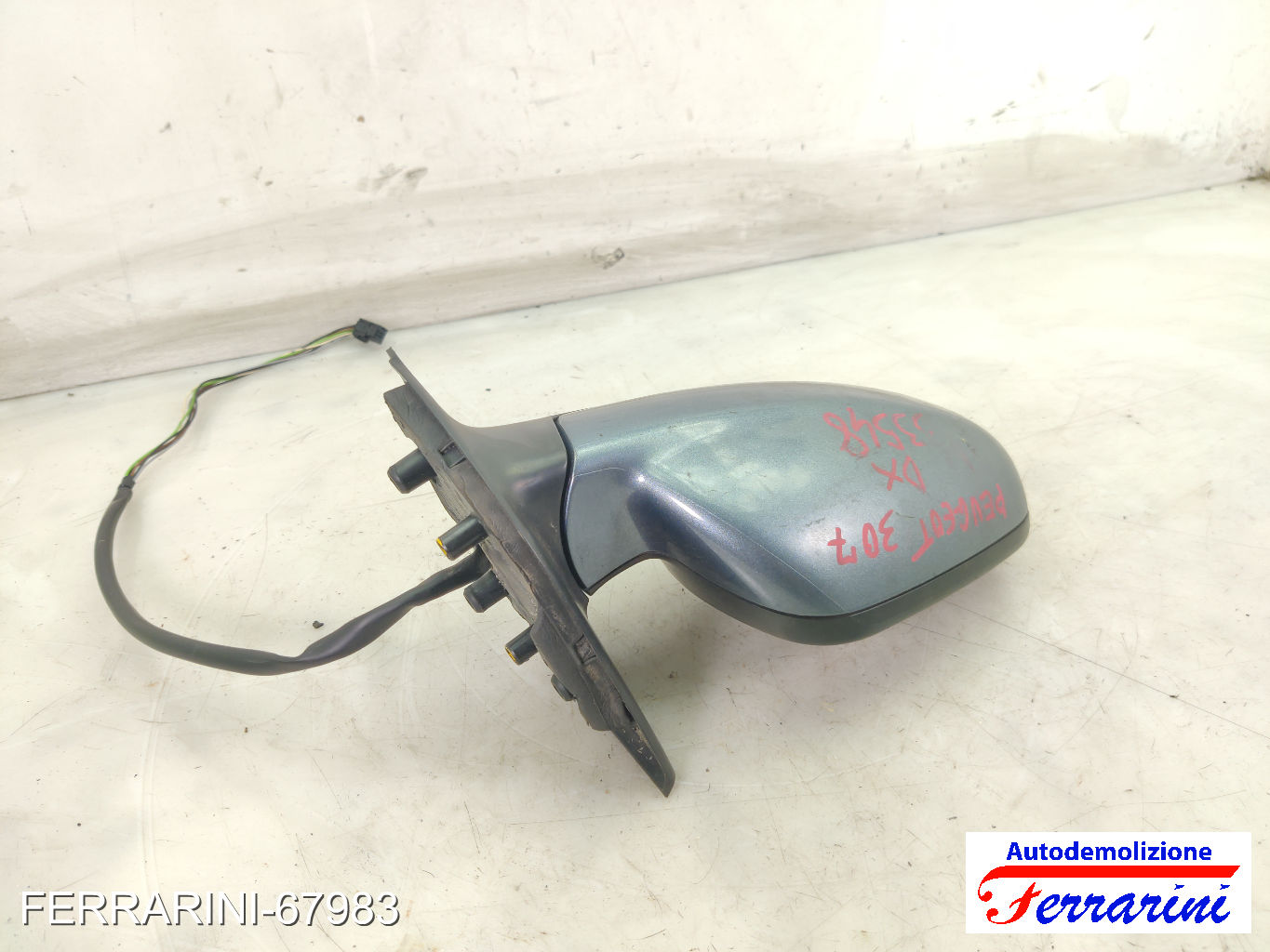 Specchietto Laterale PEUGEOT 307 3A/C 2005-2009 destro, dx