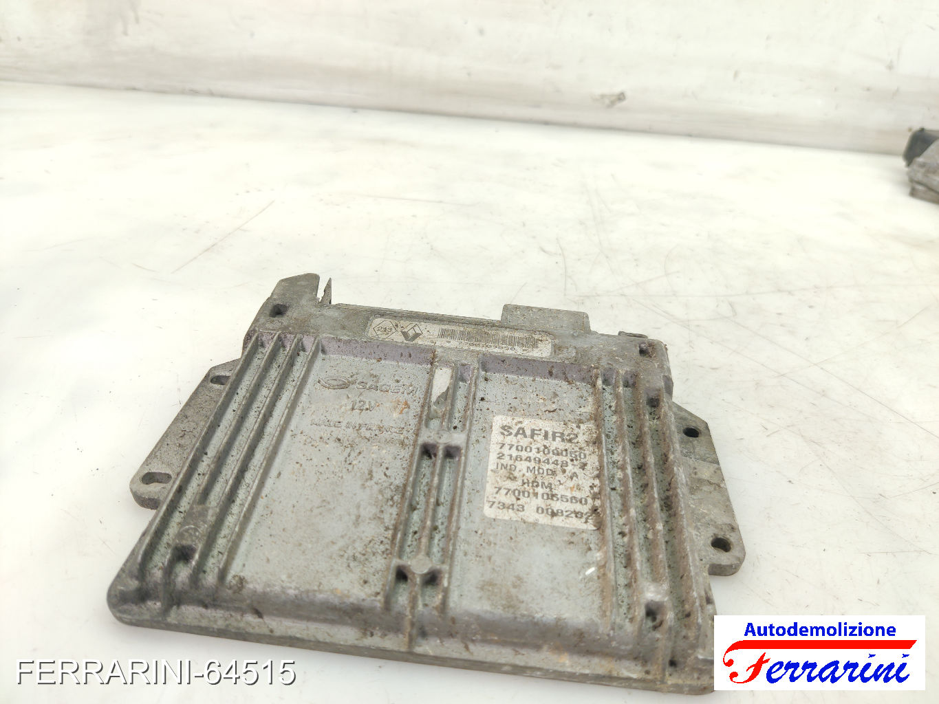 Centralina Motore RENAULT TWINGO 1 C06 1.2 1996-2007 7700109050, 7700105560