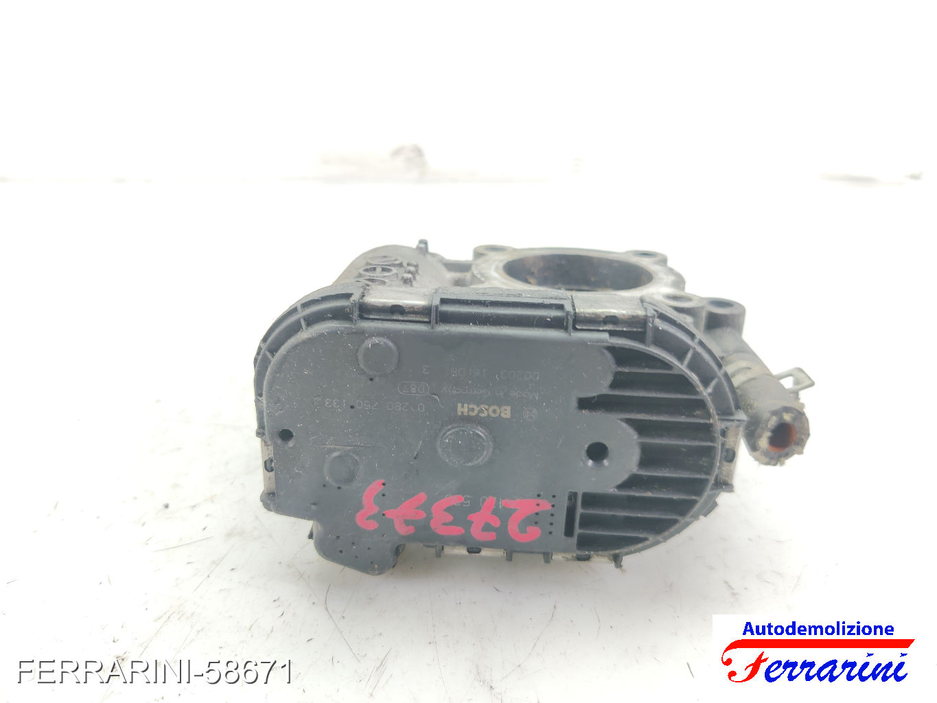 Corpo Farfallato OPEL CORSA D S07 1.2 LPG 2006-2014 24420536, 00203, 0280750133