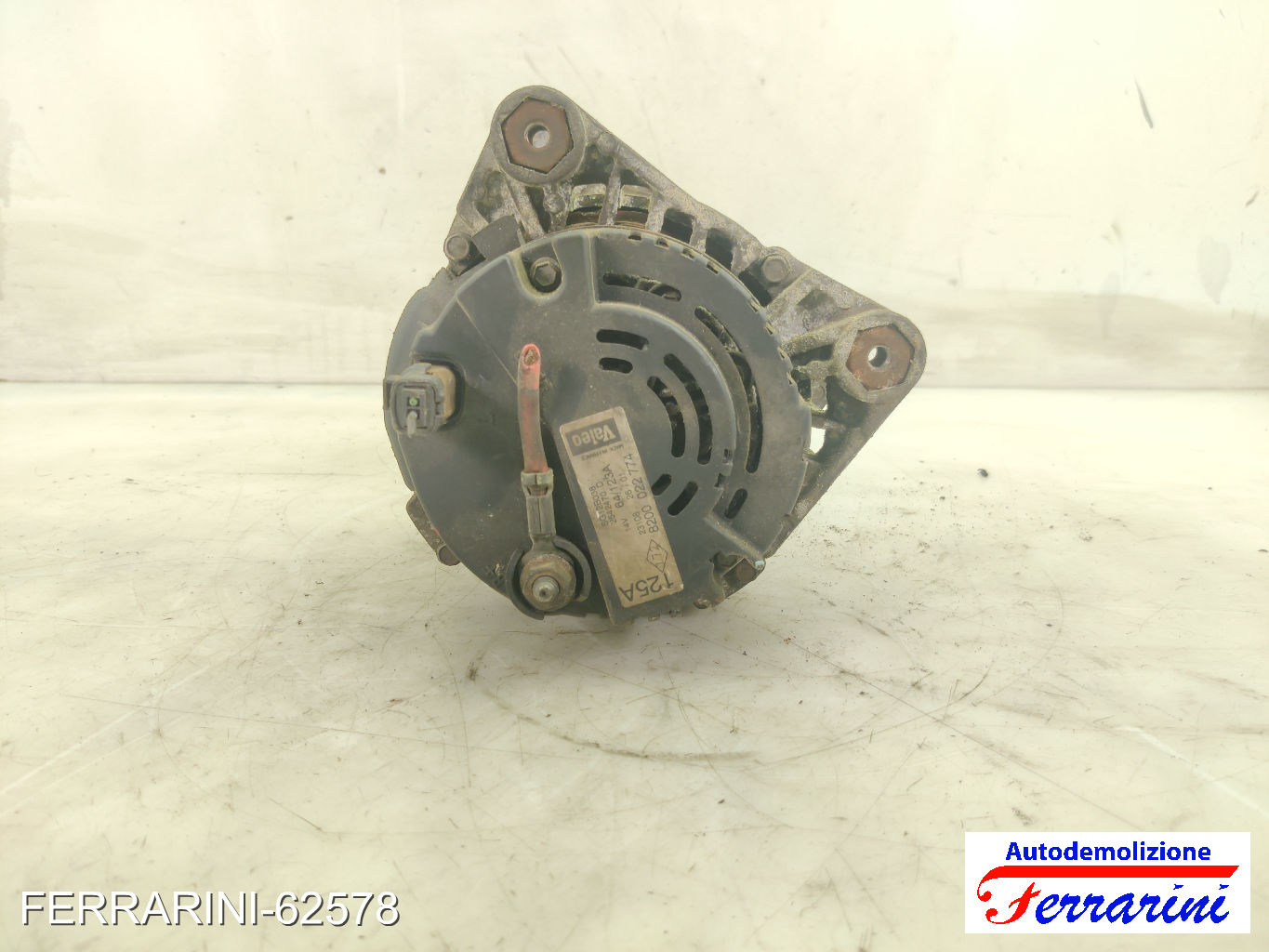 Alternatore NISSAN MICRA 3 K12 1.5 DCI 2003-2010 8200022774, SG12B038, 2542470
