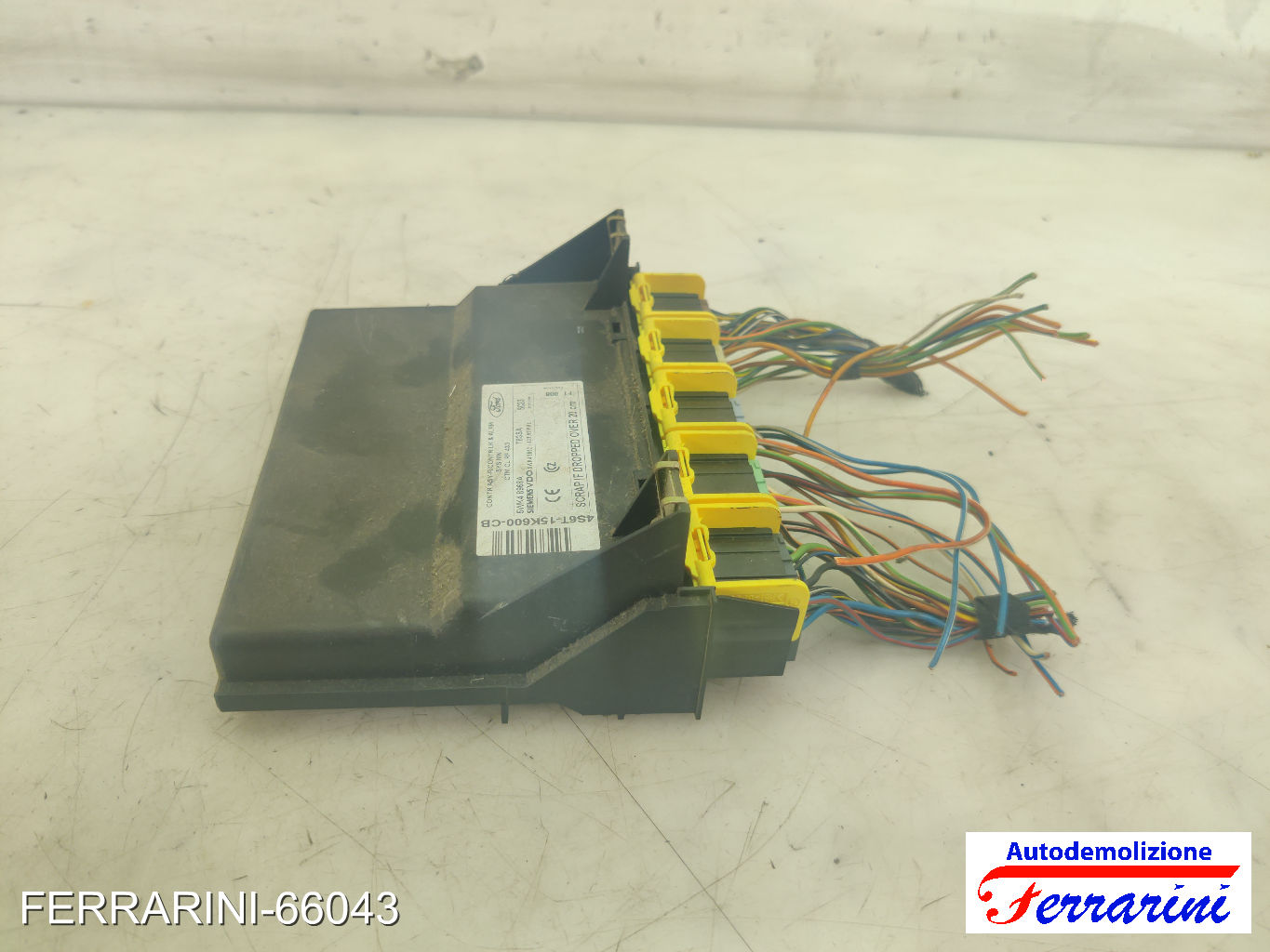 Centralina Comfort FORD FIESTA 5 JD, JH 2001-2008 4S6T15K600CB, 25WK48968A