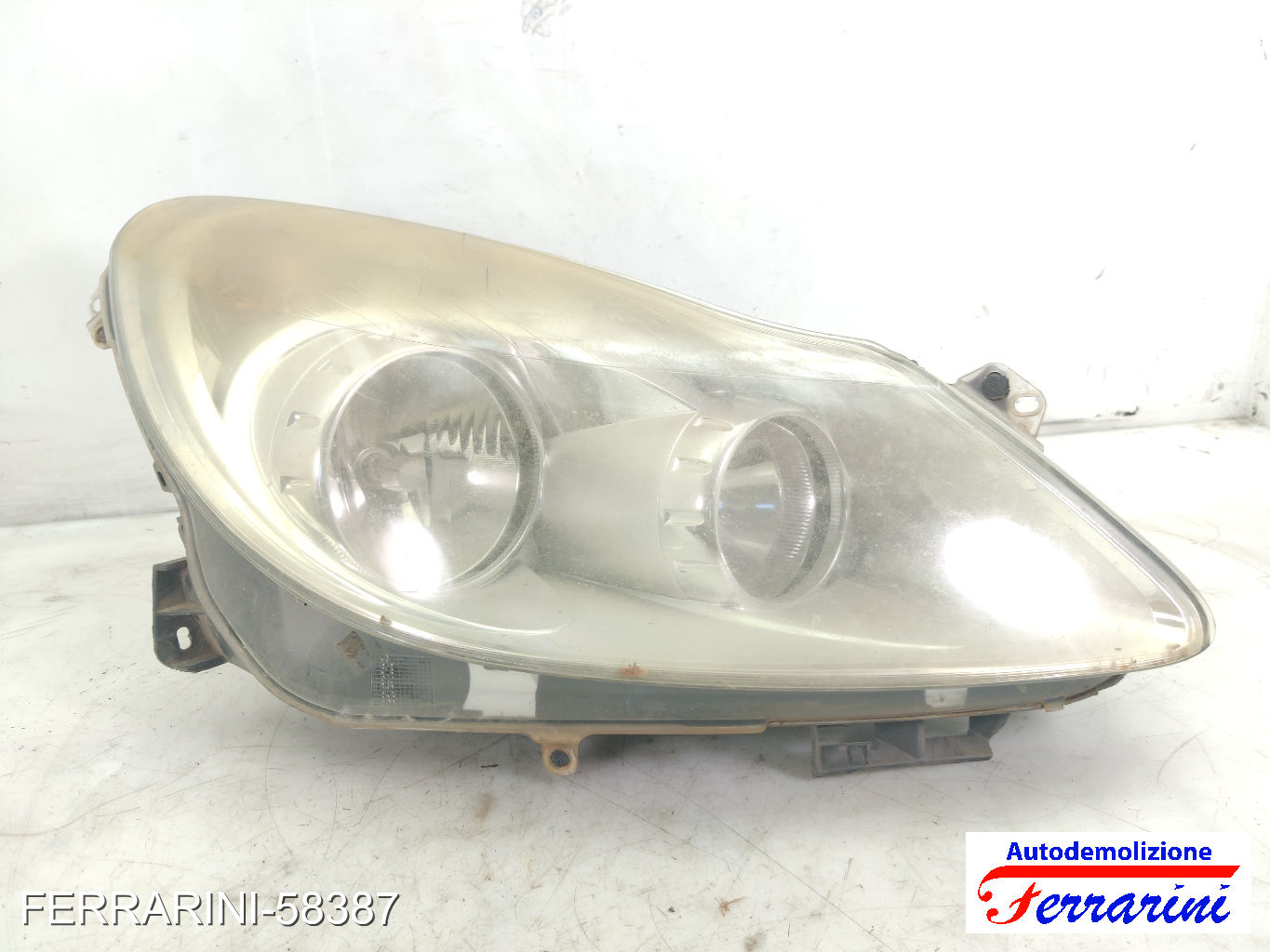 Faro Anteriore OPEL CORSA D S07 2006-2014 destro, dx 13186382, 89313300