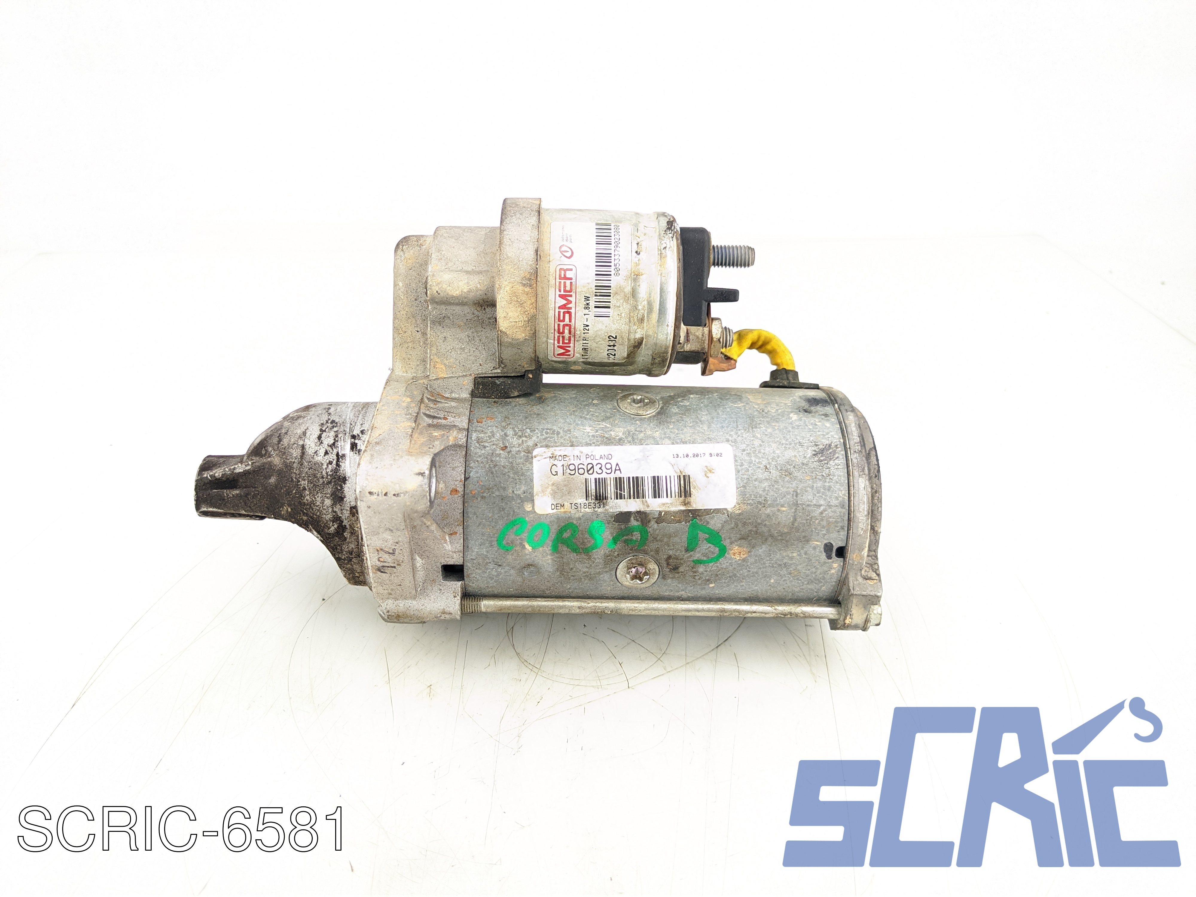 Motorino Avviamento FIAT GRANDE PUNTO 199 1.3 D MULTIJET 2005-2013 55217672