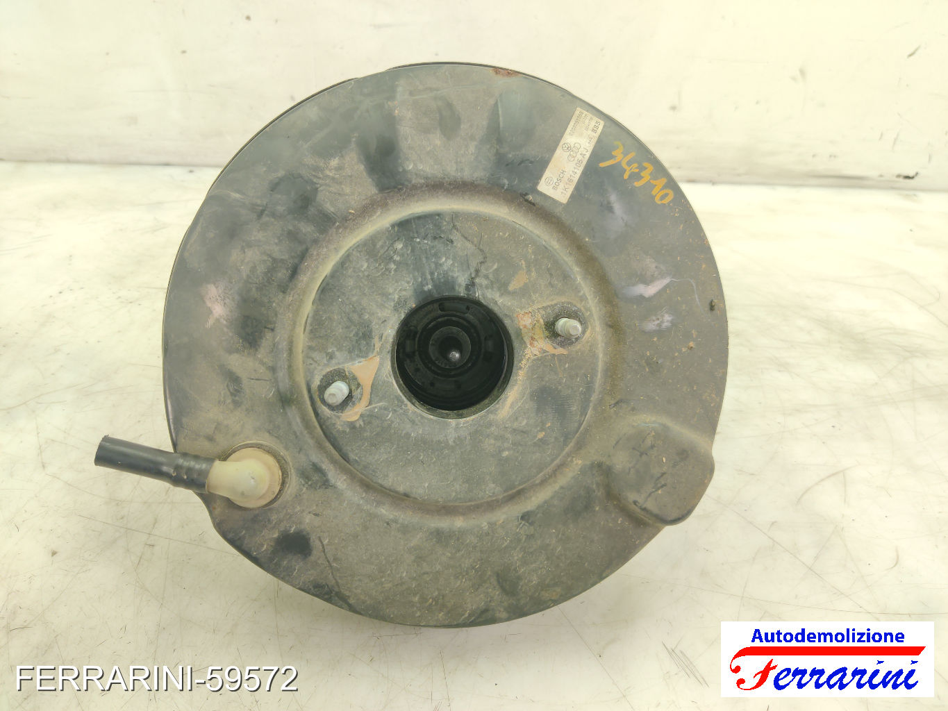 Servofreno AUDI A3 8L1 1.9 TDI 1997-2001 1J1614105H, 1J1614105S, 1J1614105R