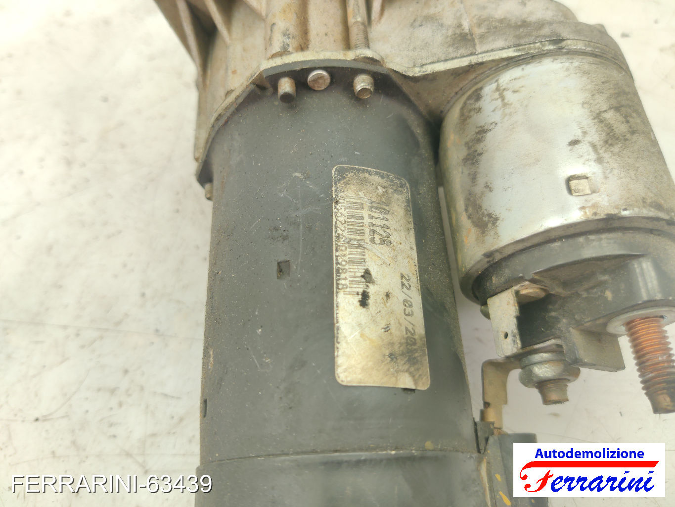 Motorino Avviamento ALFA ROMEO 166 936 2.4 JTD 2000-2007 46473784, 101125 6