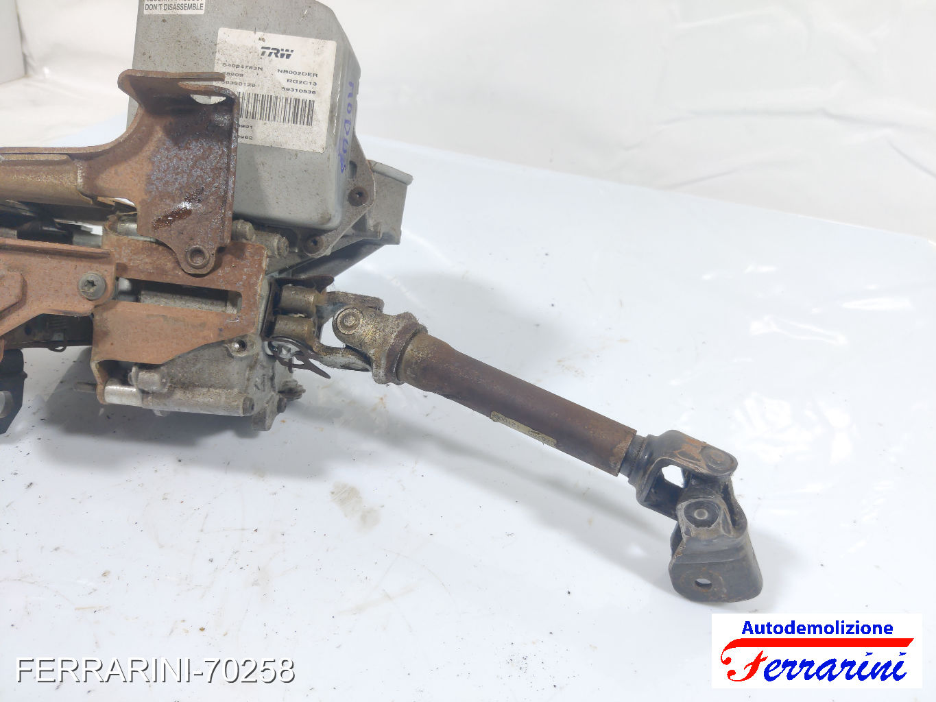 Servosterzo Piantone City RENAULT MODUS F/JP0 2004-2023 8200626817, 8200826817 15