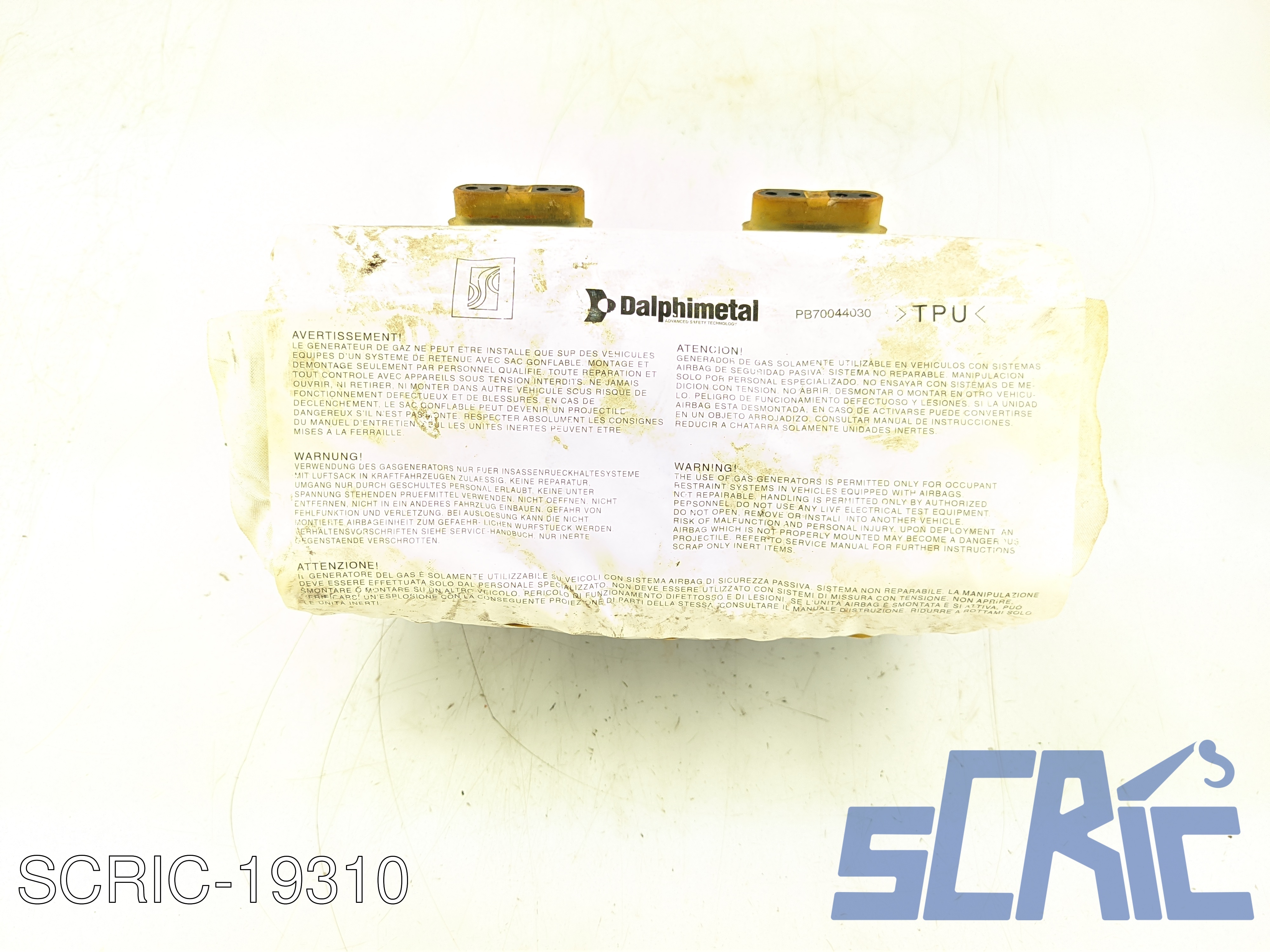 Airbag Cruscotto FIAT GRANDE PUNTO 199 2005-2013 51754113, CB788443XX