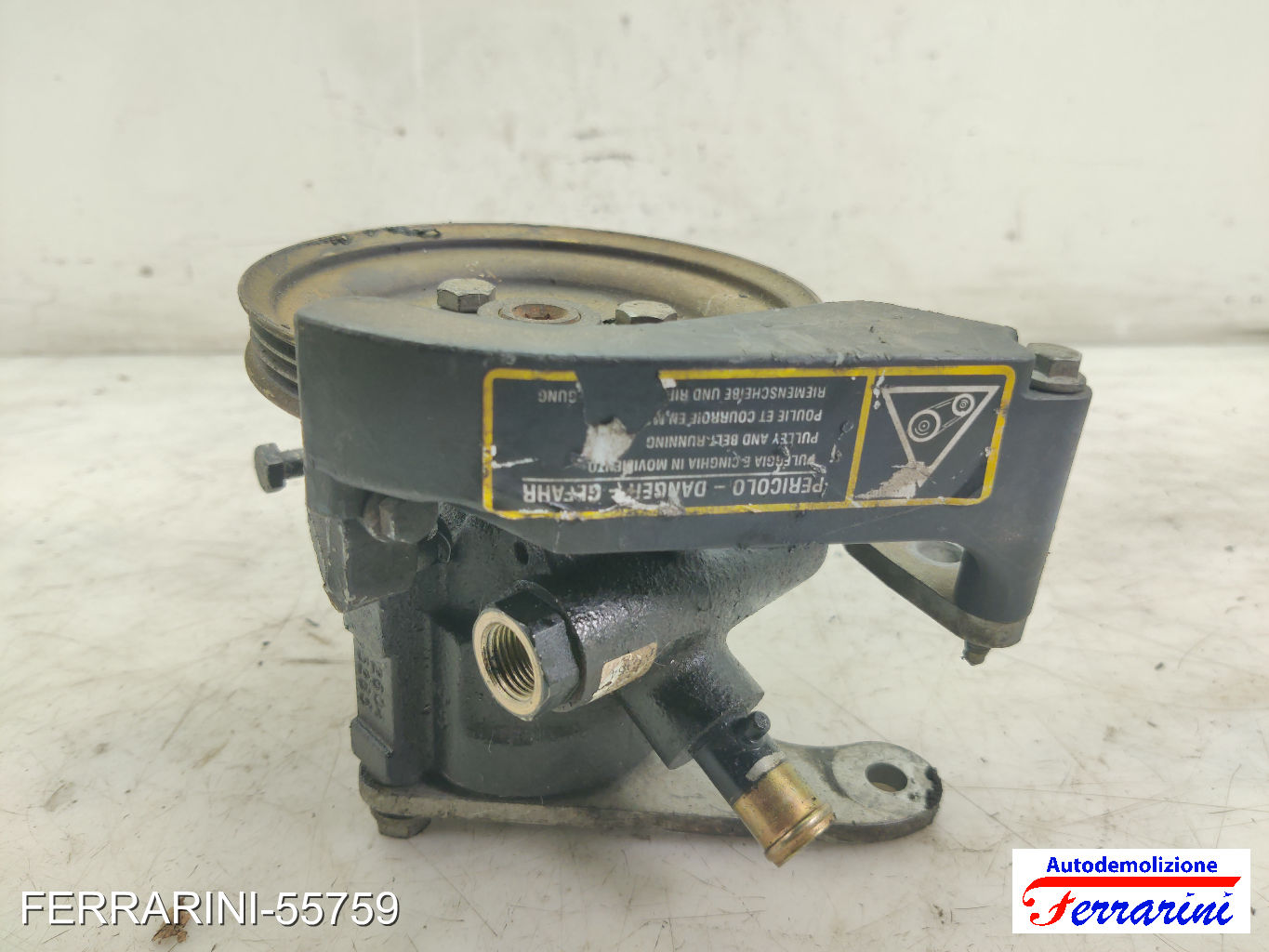 Pompa Servosterzo FIAT DUCATO AUTOBUS 230 2.5 D COMBINATO 1994-2002 55186442 10