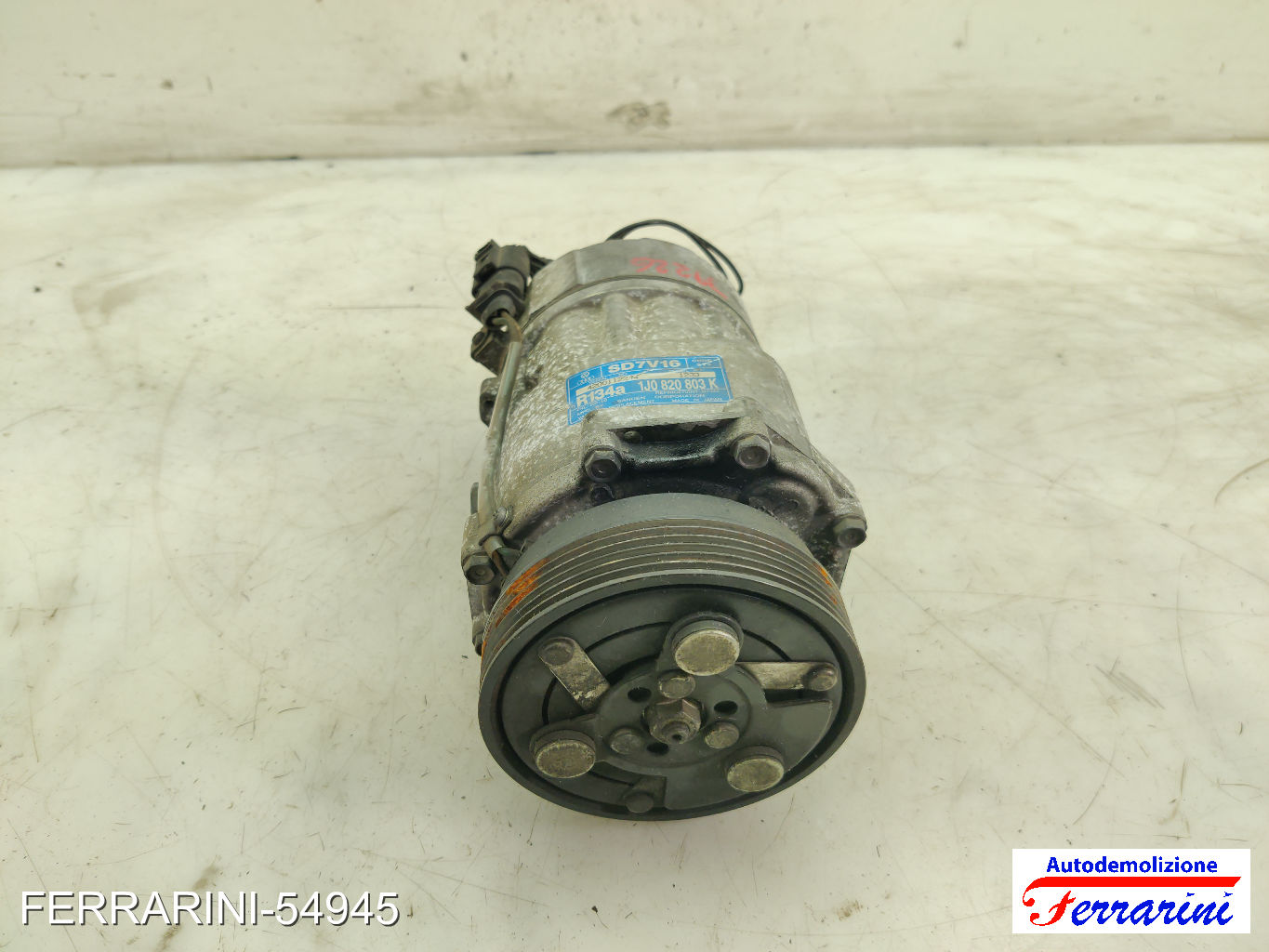 Compressore Clima VW GOLF 4 1J1 1.9 TDI 2000-2005 SD7V161233, 220902, 1J0820803F 6