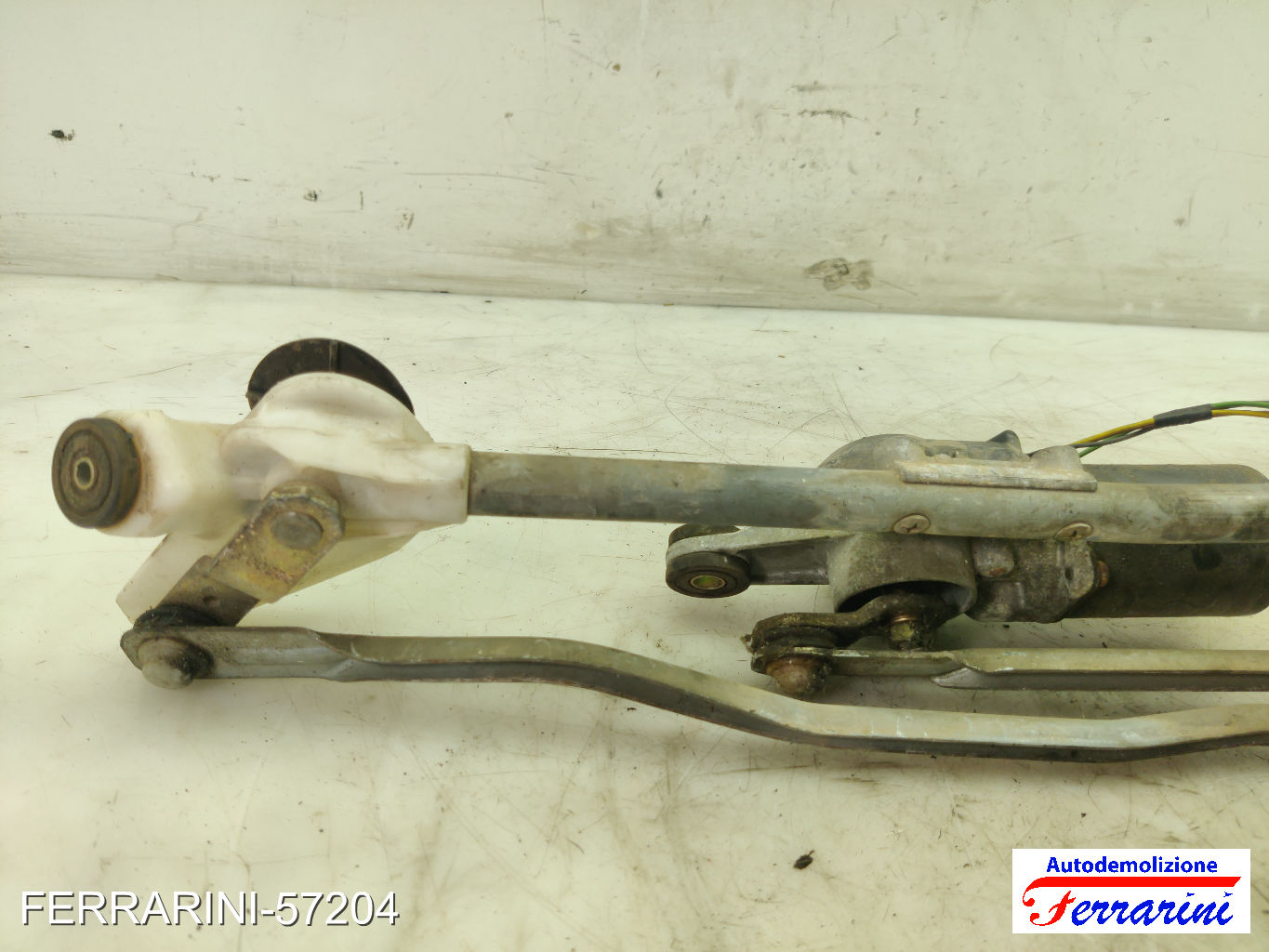 Spazzacqua Motorino Tergicristallo NISSAN MICRA 3 K12 2003-2010 anteriore 9