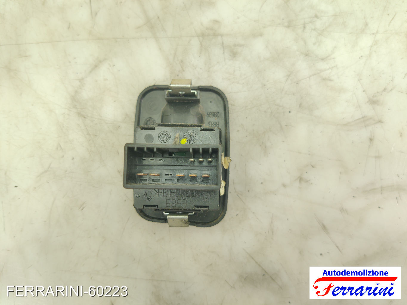 Pulsantiera Tastiera Alzavetro LANCIA YPSILON 843 2003-2011 destra, dx, frontale 8