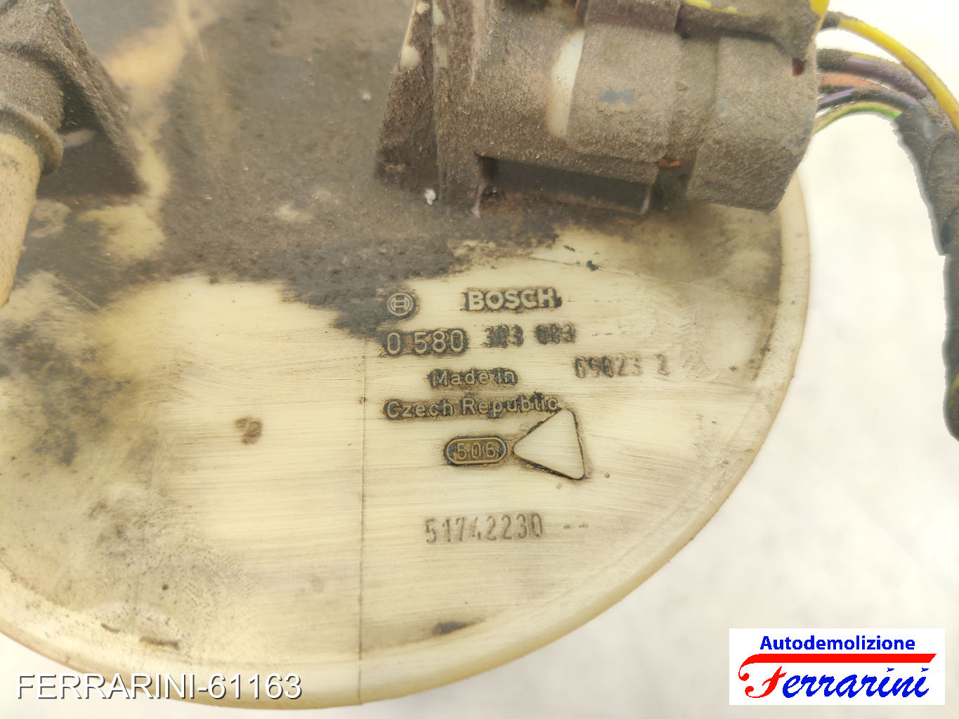 Cestello Pompa Galleggiante Serbatoio FIAT MULTIPLA 186 1.9 JTD 115 2002-2010 7