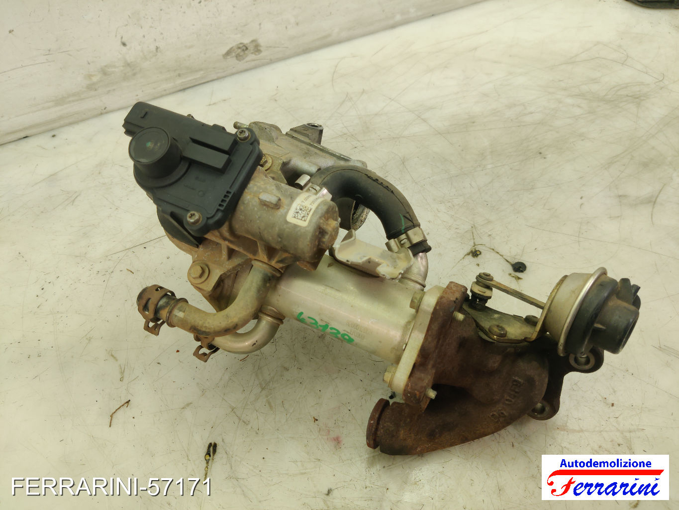 Valvola Egr RENAULT MEGANE 3 SW KZ0/1 1.5 DCI 2009-2015 8200846454, 7252969062