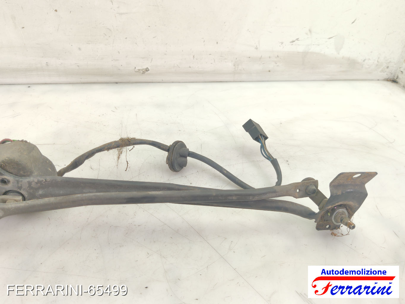 Spazzacqua Motorino Tergicristallo FIAT GRANDE PUNTO 199 2005-2009 anteriore 15