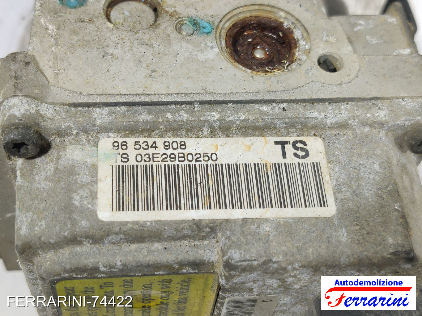 Centralina Pompa Abs DAEWOO KALOS KLAS 1.2 2003-2005 96534908, 18046958