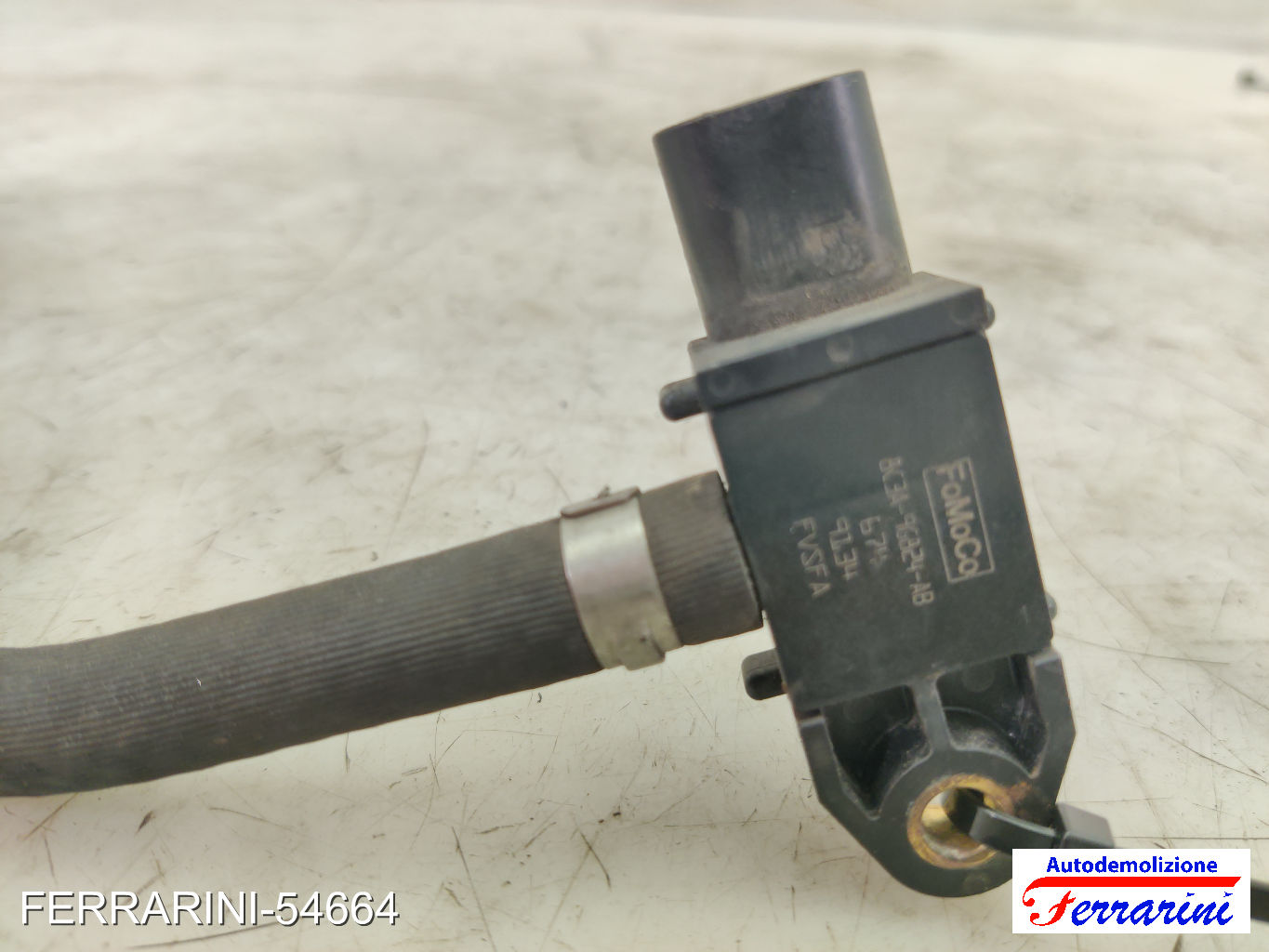 Sensore pressione DPF FORD FIESTA 6 CB1, CCN 1.5 TDCI 2012-2017 8C3A96824AB