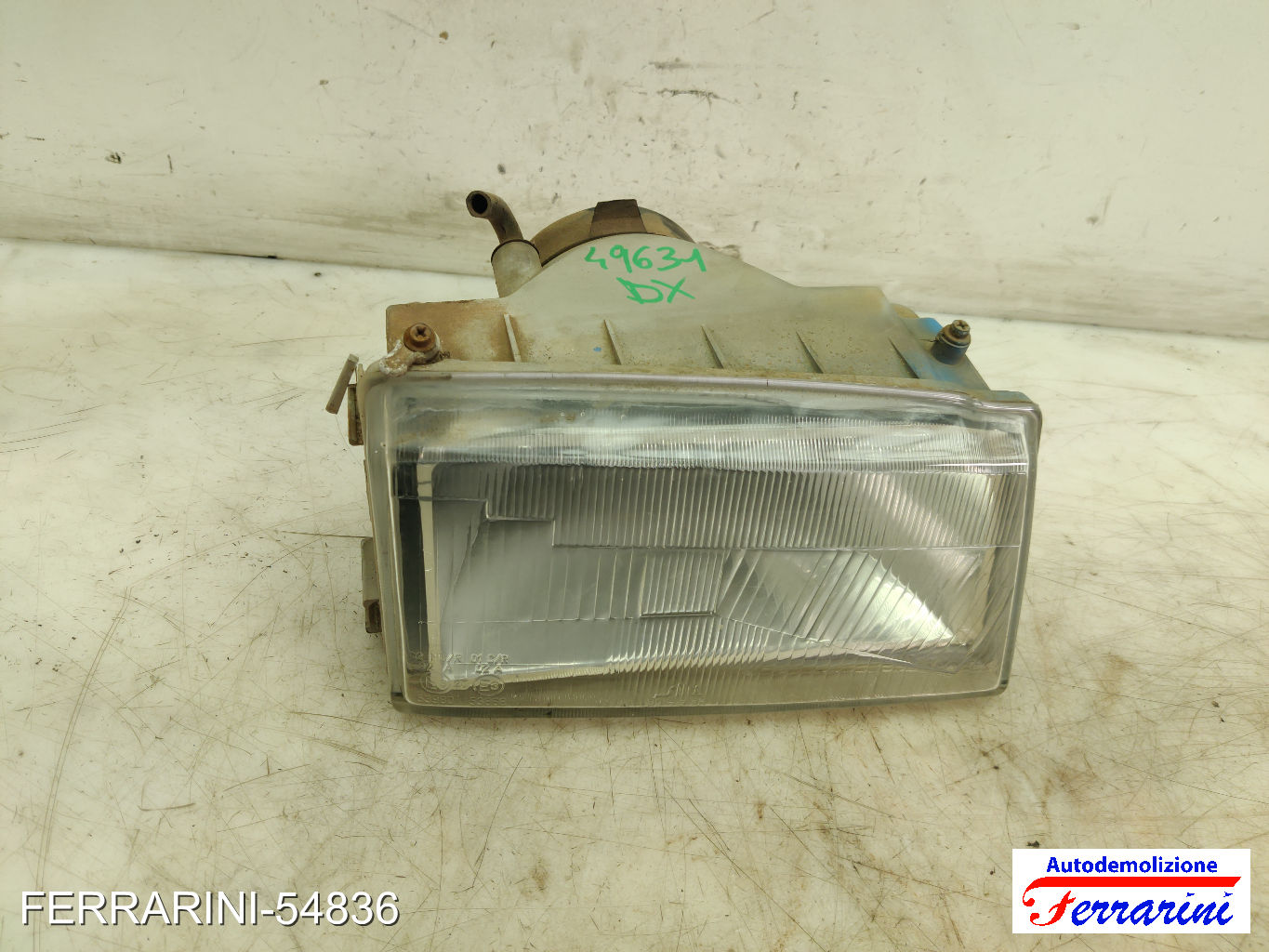 Faro Anteriore FIAT UNO 146 1984-1995 destro, dx 6471108, 7642685 11