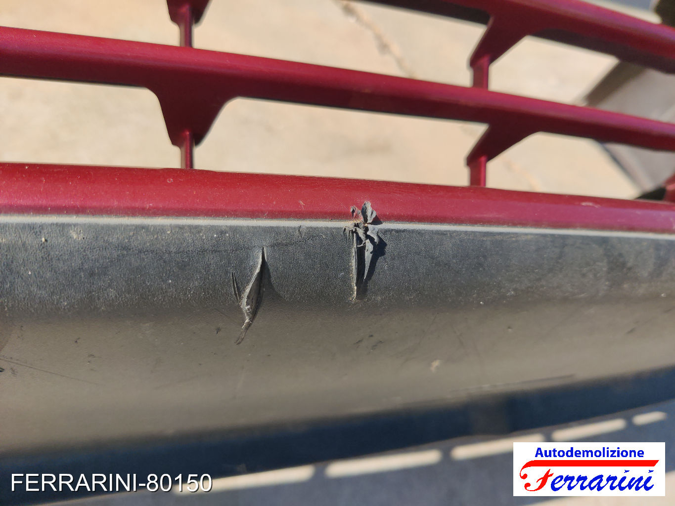 Paraurti FIAT PUNTO 176 1993-1999 Frontale 721370099