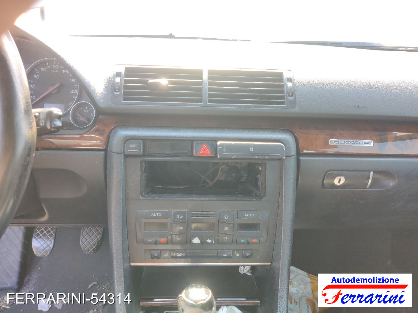 Audi A4 At 8E+05 2.5 TDI QUATTRO 180CV 2001-2004