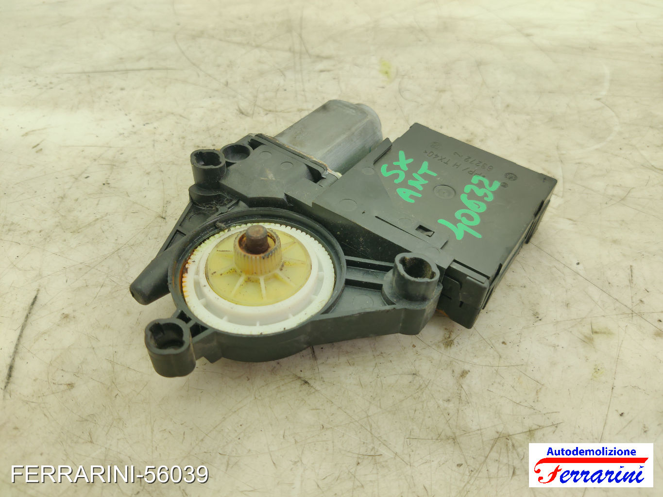 Motorino Alzavetro VW GOLF 5 1K1 1.9 TDI 2003-2008 1K0959701E, 1K4837401B 9