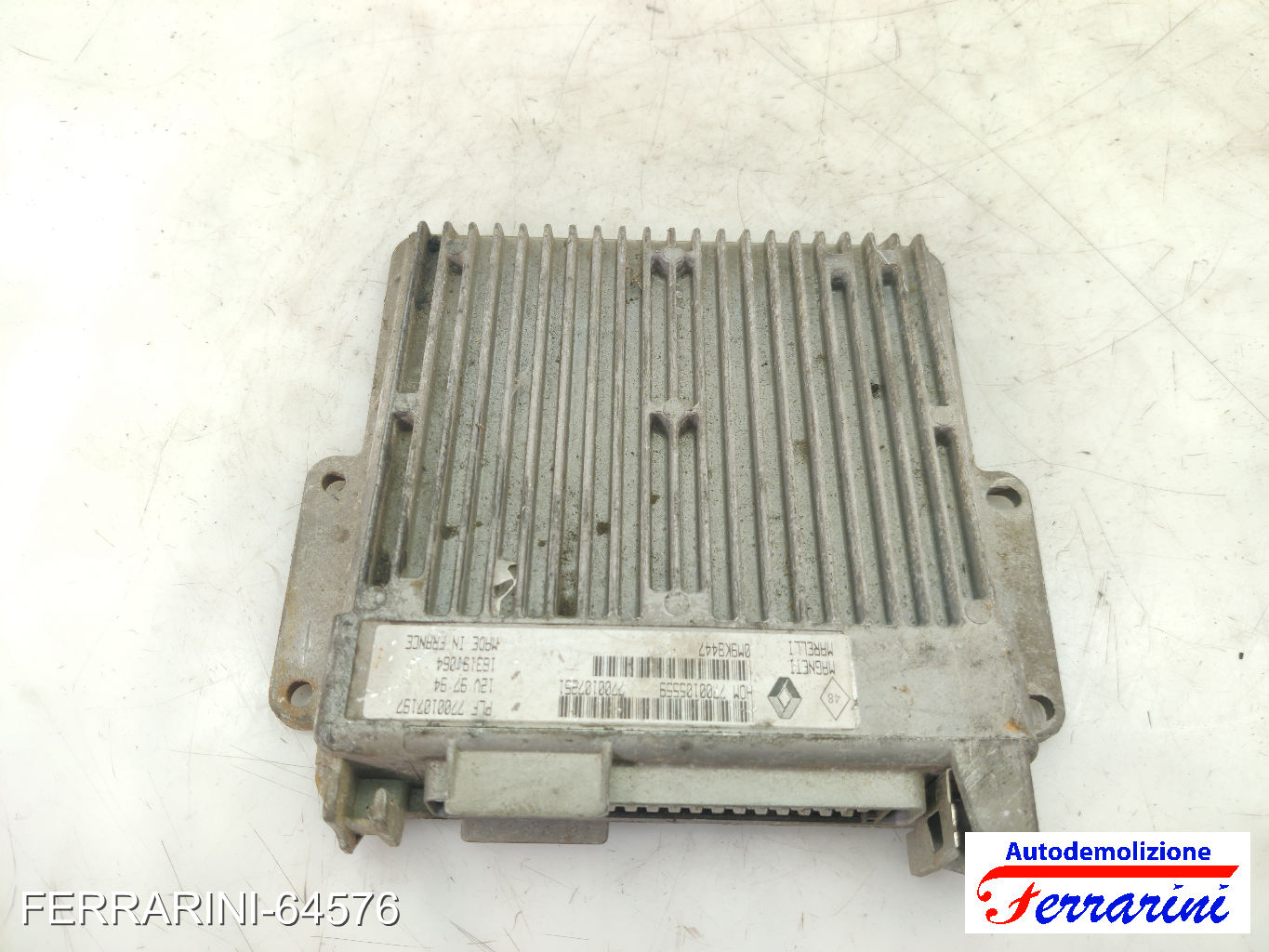 Centralina Motore RENAULT CLIO 2 BB, CB 1.2 1998-2010 7700107251, M7700105559