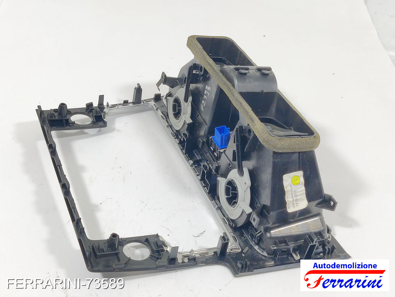 cornice stereo Bocchetta Areazione VW GOLF 7 5G1, BE1, BE2, BQ1 2012-2020 7