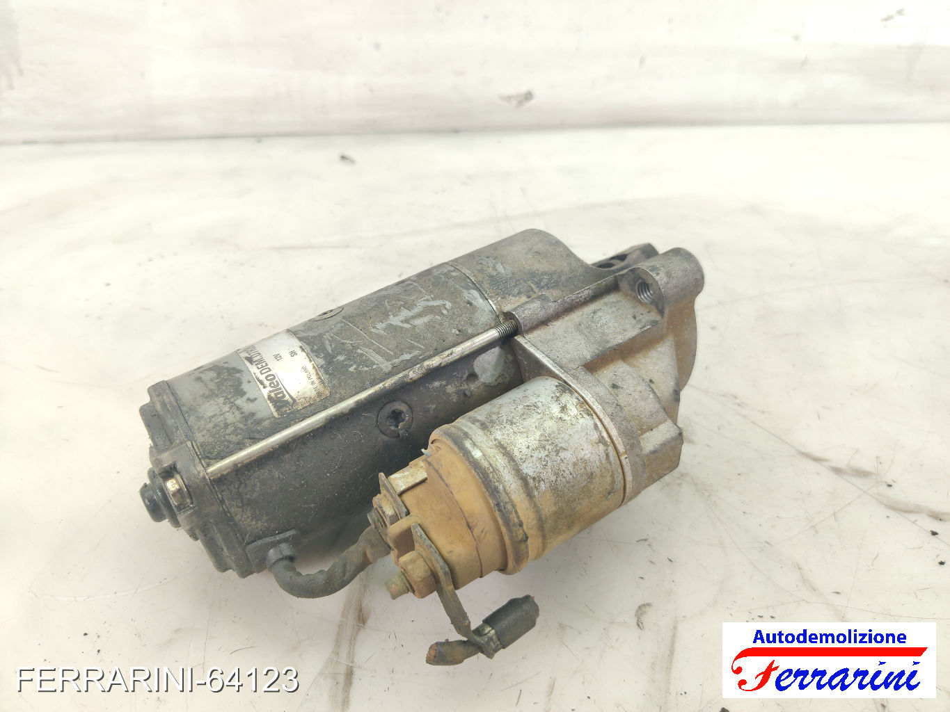Motorino Avviamento PEUGEOT 307 CC 3B 2.0 HDI 135 2005-2009 9670983080, 71786189 6