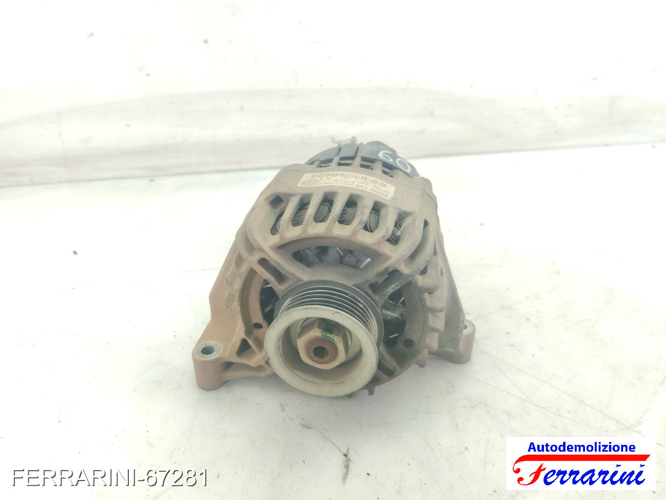 Alternatore LANCIA YPSILON 843 1.2 2003-2011 51714791, A115IM, 51709131 8