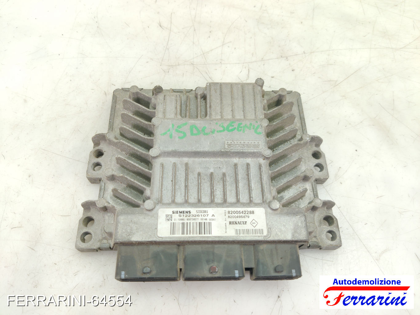 Centralina Motore RENAULT MEGANE 2 BM0/1, CM0/1 1.5 DCI 2005-2008 8200542288