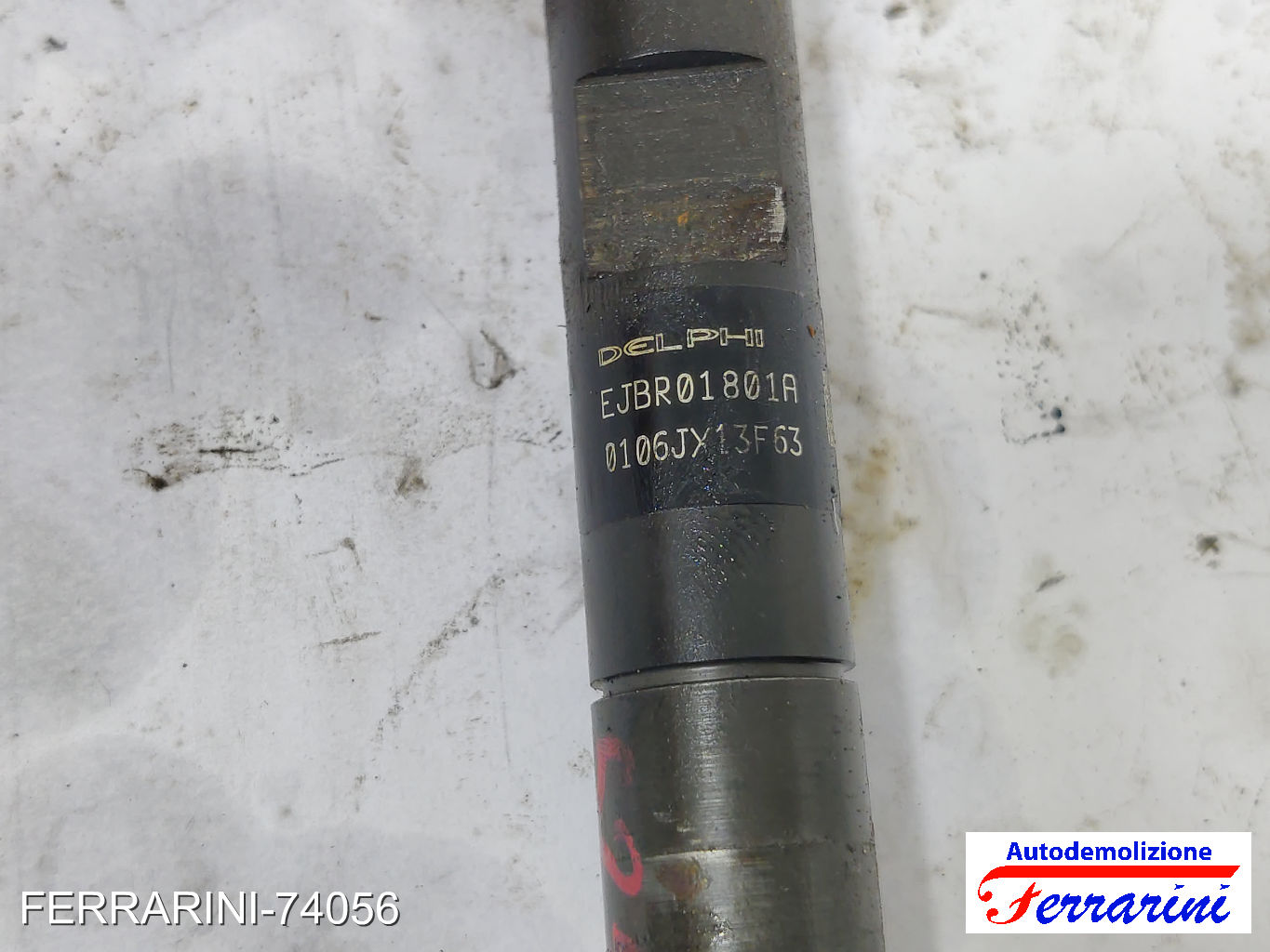 Iniettore RENAULT SCENIC 2 JM0/1 1.5 DCI 2003-2005 8200567290, 8200365186 9