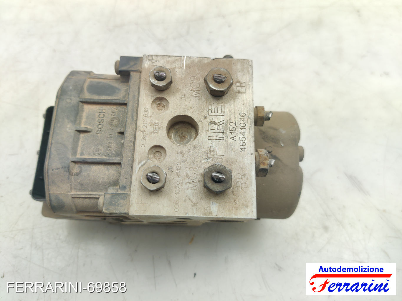 Centralina Pompa Abs FIAT PUNTO 188 1.2 60 1999-2010 71719727, 46541046, 090045 9