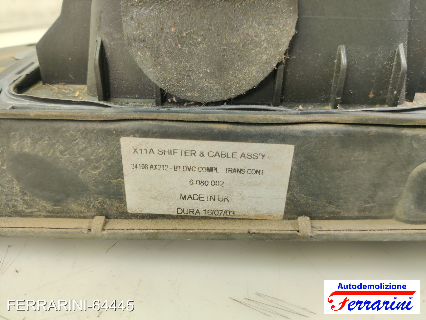 CR12 Leva Cambio Manuale NISSAN MICRA 3 K12 1.2 16V 2003-2010 34108AX212 7