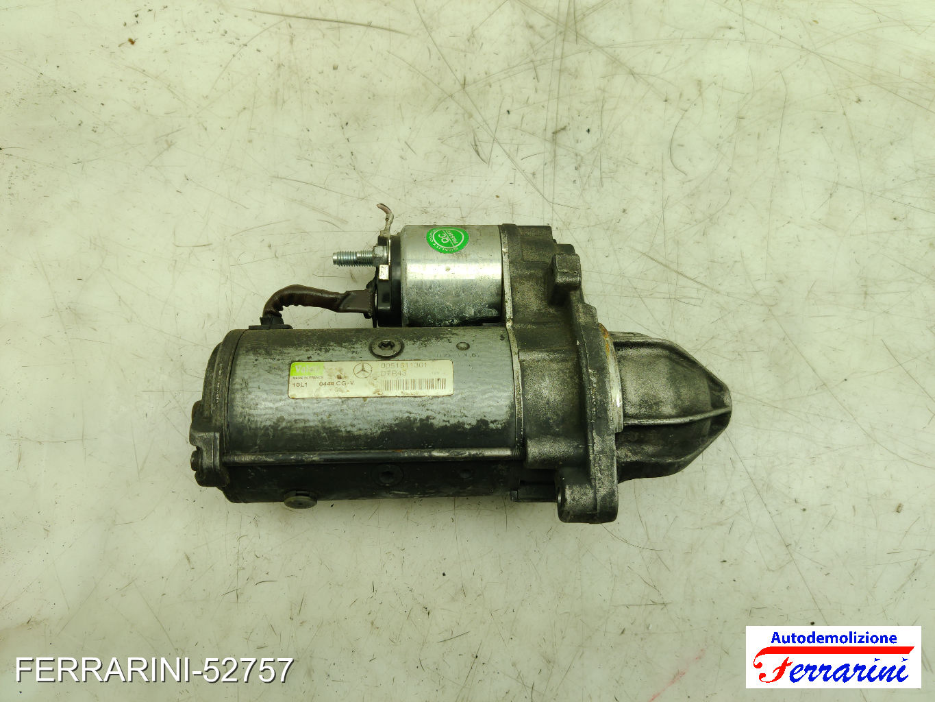 Motorino Avviamento MERCEDES CLASSE C W203 C 220 CDI 2000-2007 6651510201