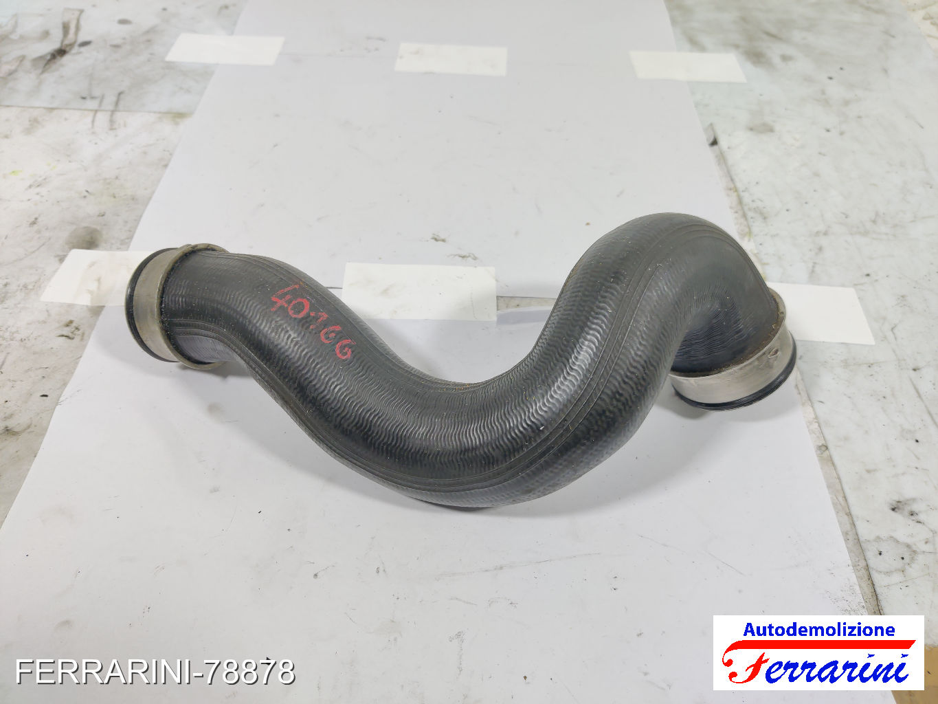 tubo aria motore, intercooler 646963 MERCEDES CLK C209 220 CDI 2005-2009