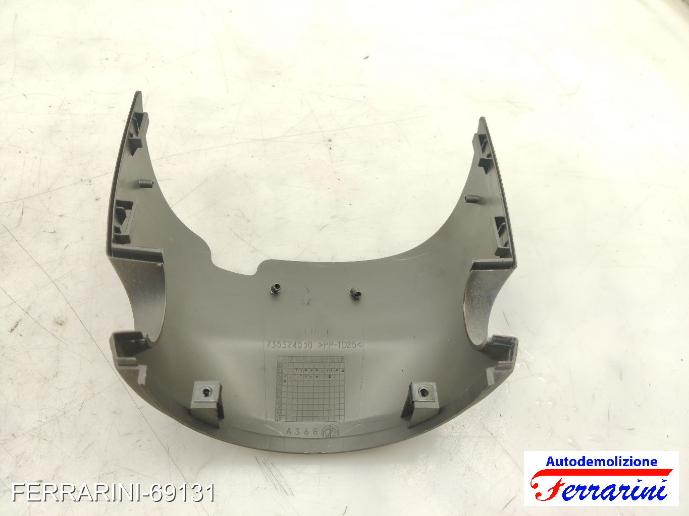 plastica coperchio devioluci FIAT IDEA 350 2004-2012 sinistro, sx 735360630