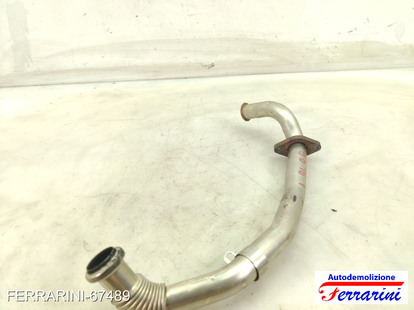 tubo tubazione egr VOLVO V50 545 2.0 D 2004-2010 9652264880, 31251147, 36000980