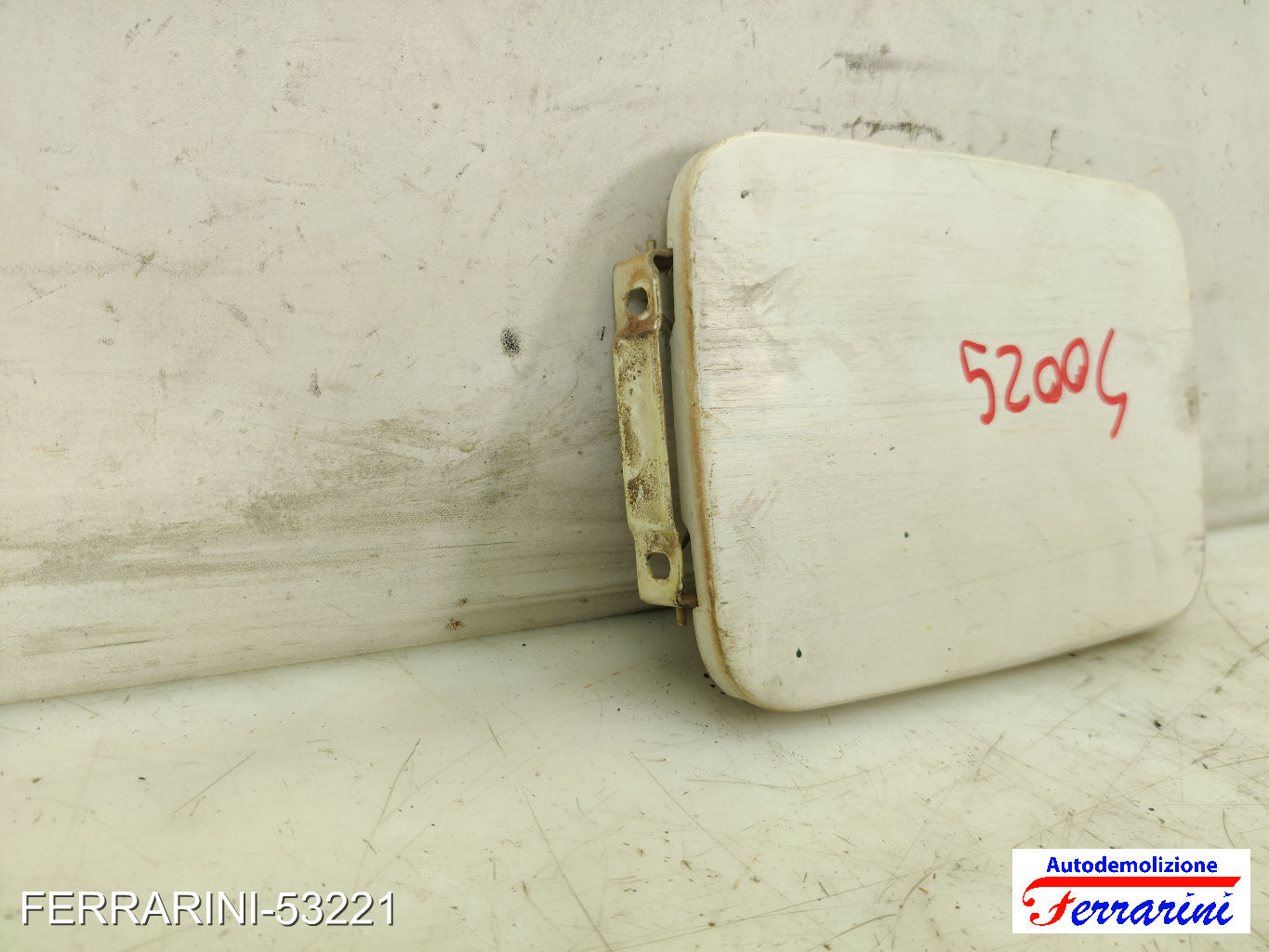 Sportellino Carburante FIAT PANDA 141 1992-1996 249 BIANCO BANCHISA 8