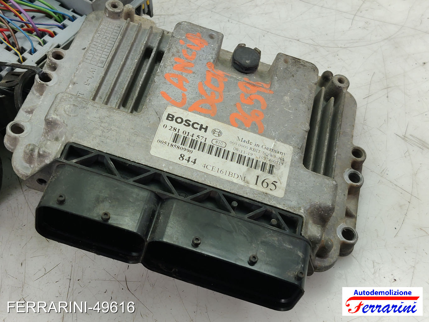 Kit Accensione LANCIA DELTA 3 844 2.0 D MULTIJET 2008-2014 0281014571, 406626 12