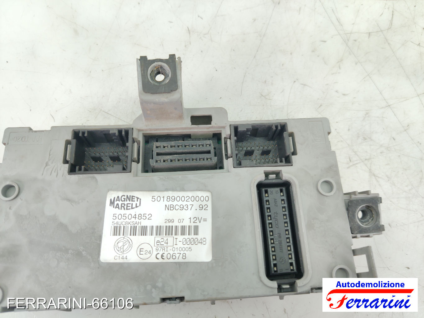 Kit Accensione ALFA ROMEO 147 937 1.9 16V Q2 2004-2010 501890020000, 51806565 21