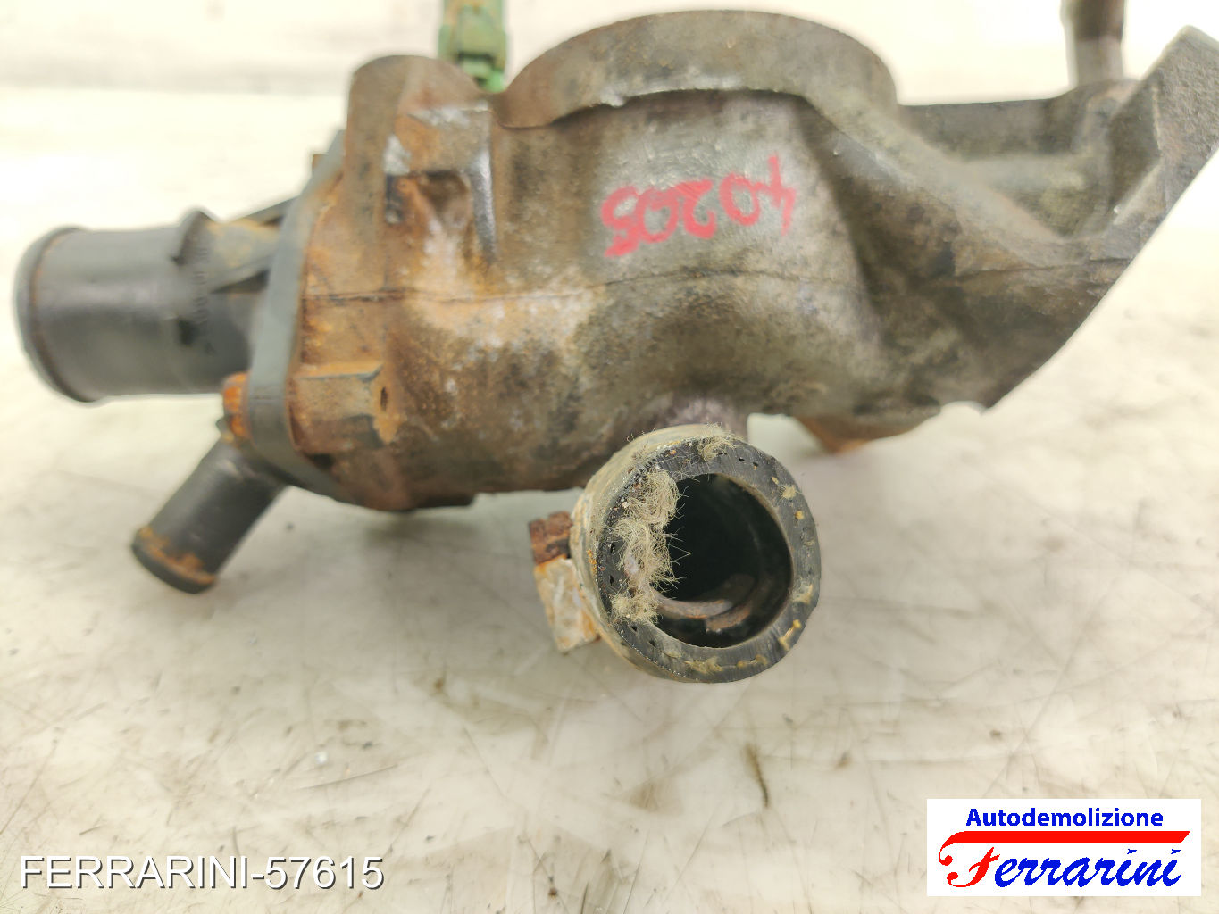 Termostato FIAT SCUDO 220 1.9 D 1998-2006 9624839210, 1336Q1, 1336N5