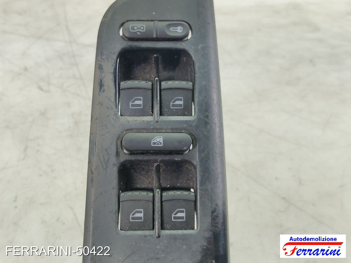 Pulsantiera Tastiera Alzavetro VW GOLF 4 1J1 2000-2005 sinistra, sx, frontale