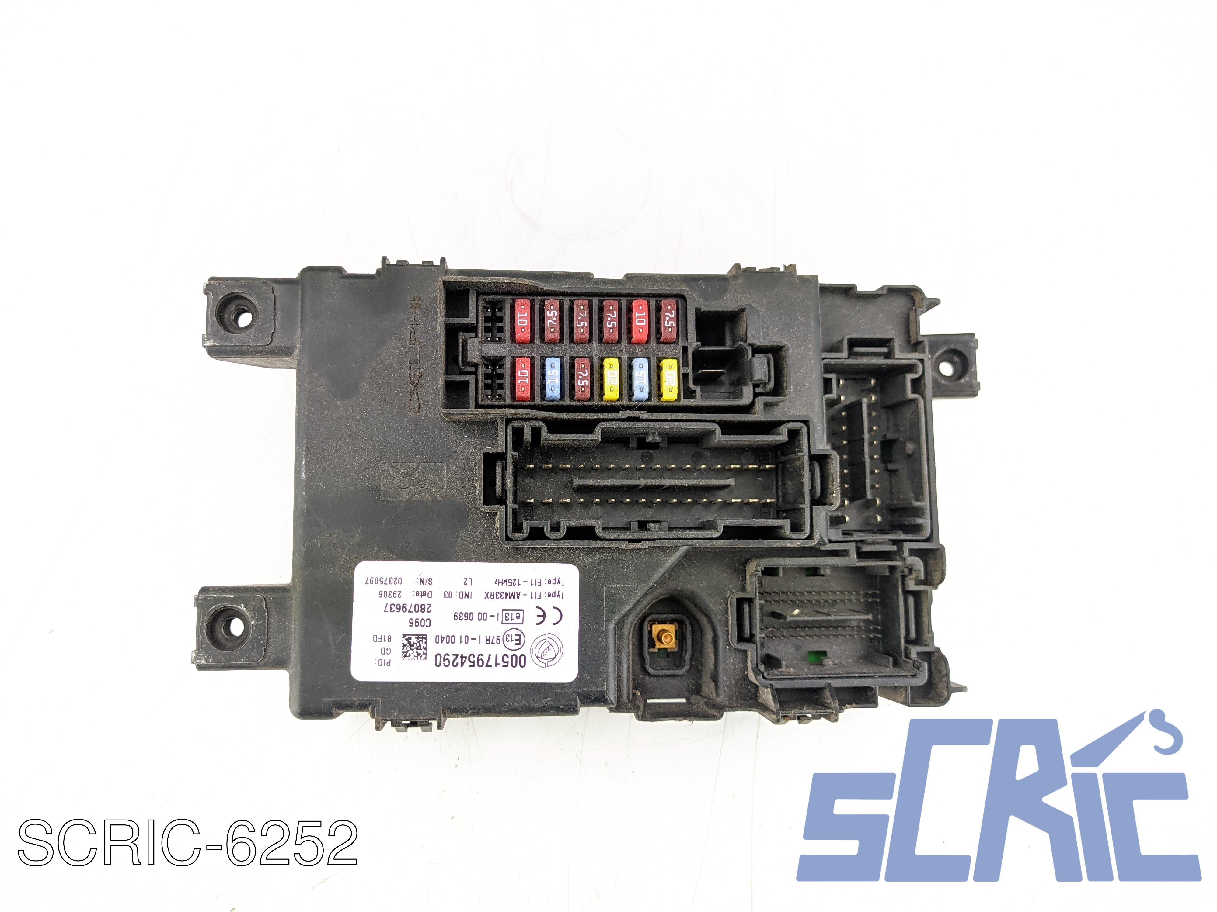 Body Computer FIAT GRANDE PUNTO 199 1.9 D MULTIJET 2005-2009 00517954290