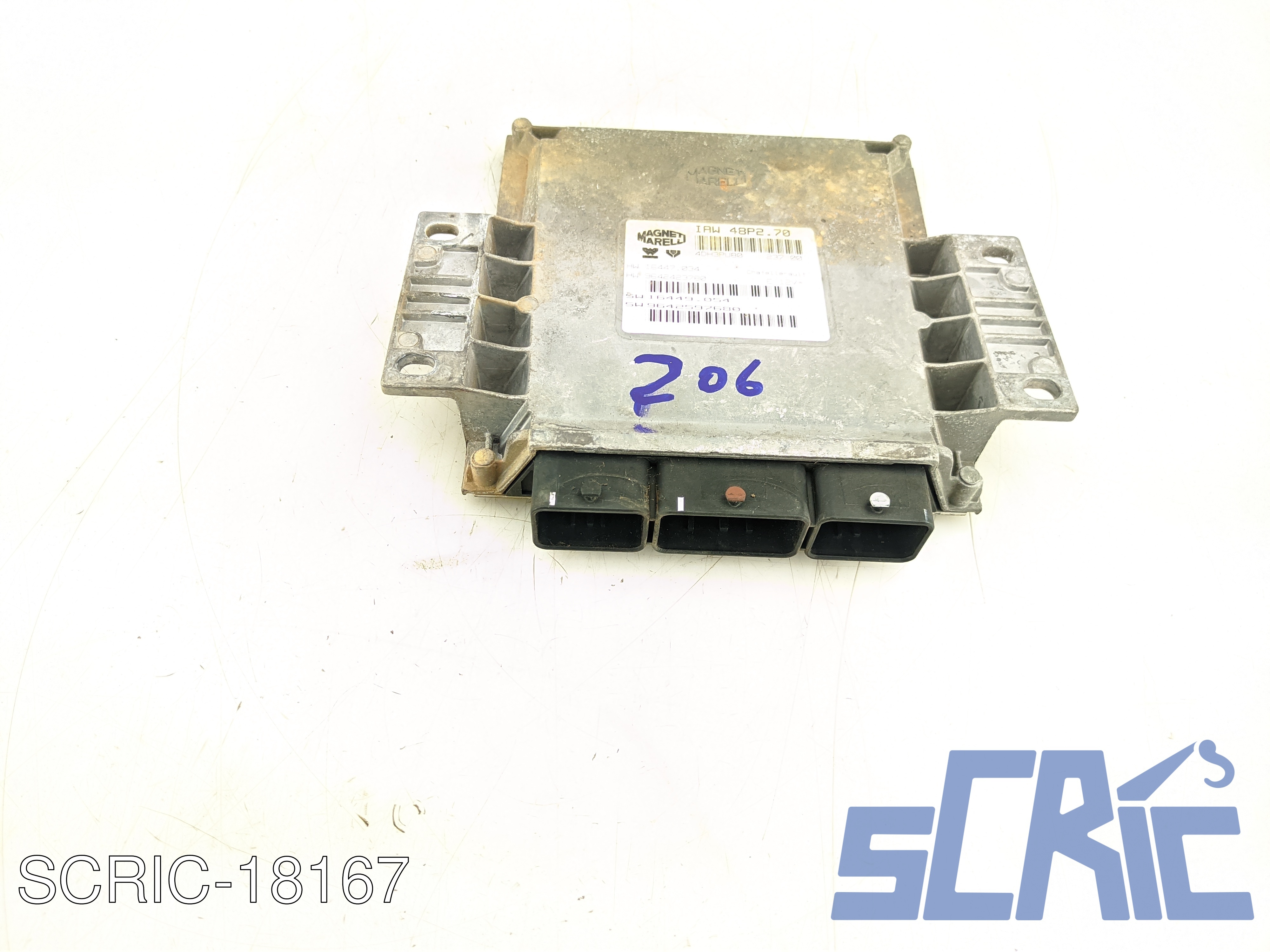 Centralina Motore PEUGEOT 206 2A/C 1.1I 1998-2007 IAW48P270, 4DH3PU80, 1929ZC