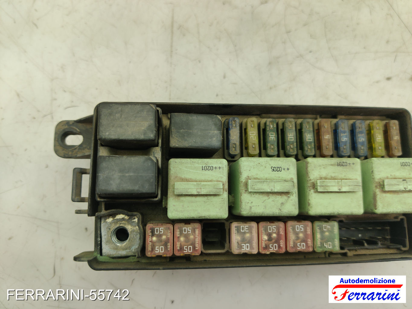 Fusibiliera Scatola Fusibili Body Computer MINI - R50, R53 ONE 2001-2006 14