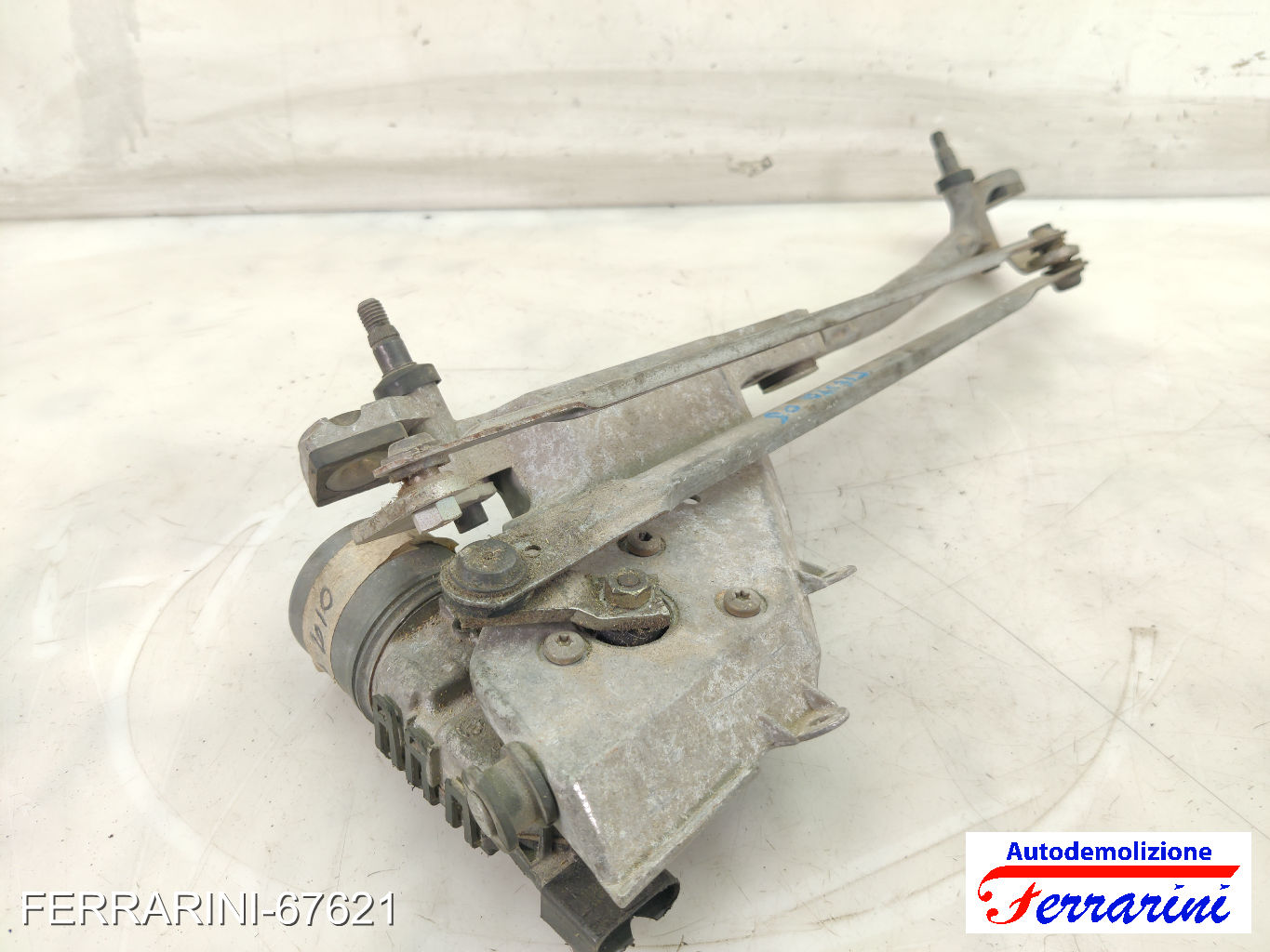 Spazzacqua Motorino Tergicristallo FORD FIESTA 6 CB1, CCN 2008-2012 anteriore