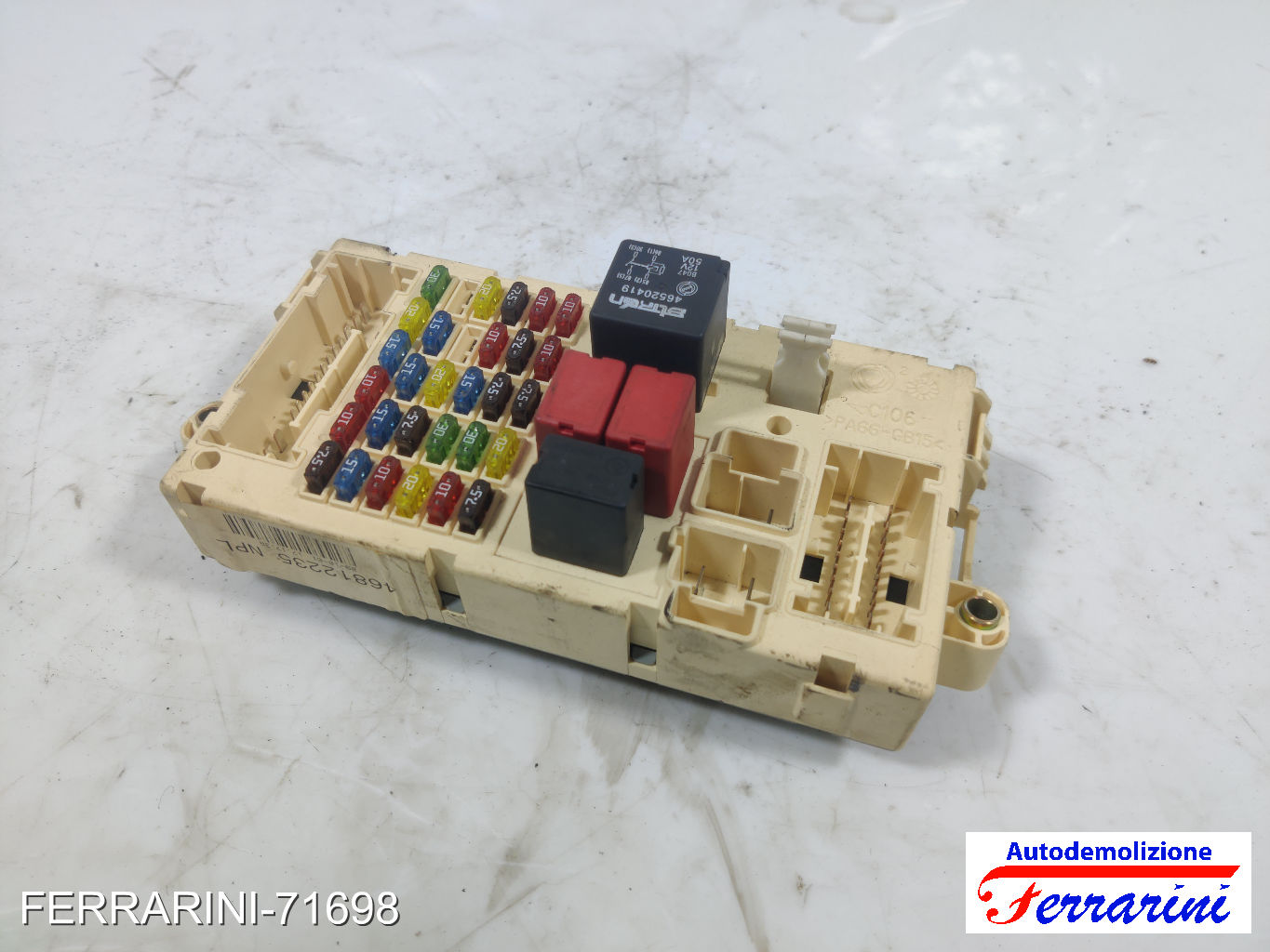 Body Computer FIAT PUNTO 188 1.2 60 1999-2010 46812235, 46758963, 188C2 6