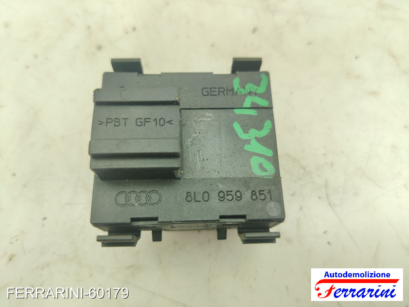 Pulsantiera Tastiera Alzavetro AUDI A3 8L1 1997-2001 sinistra, sx, frontale