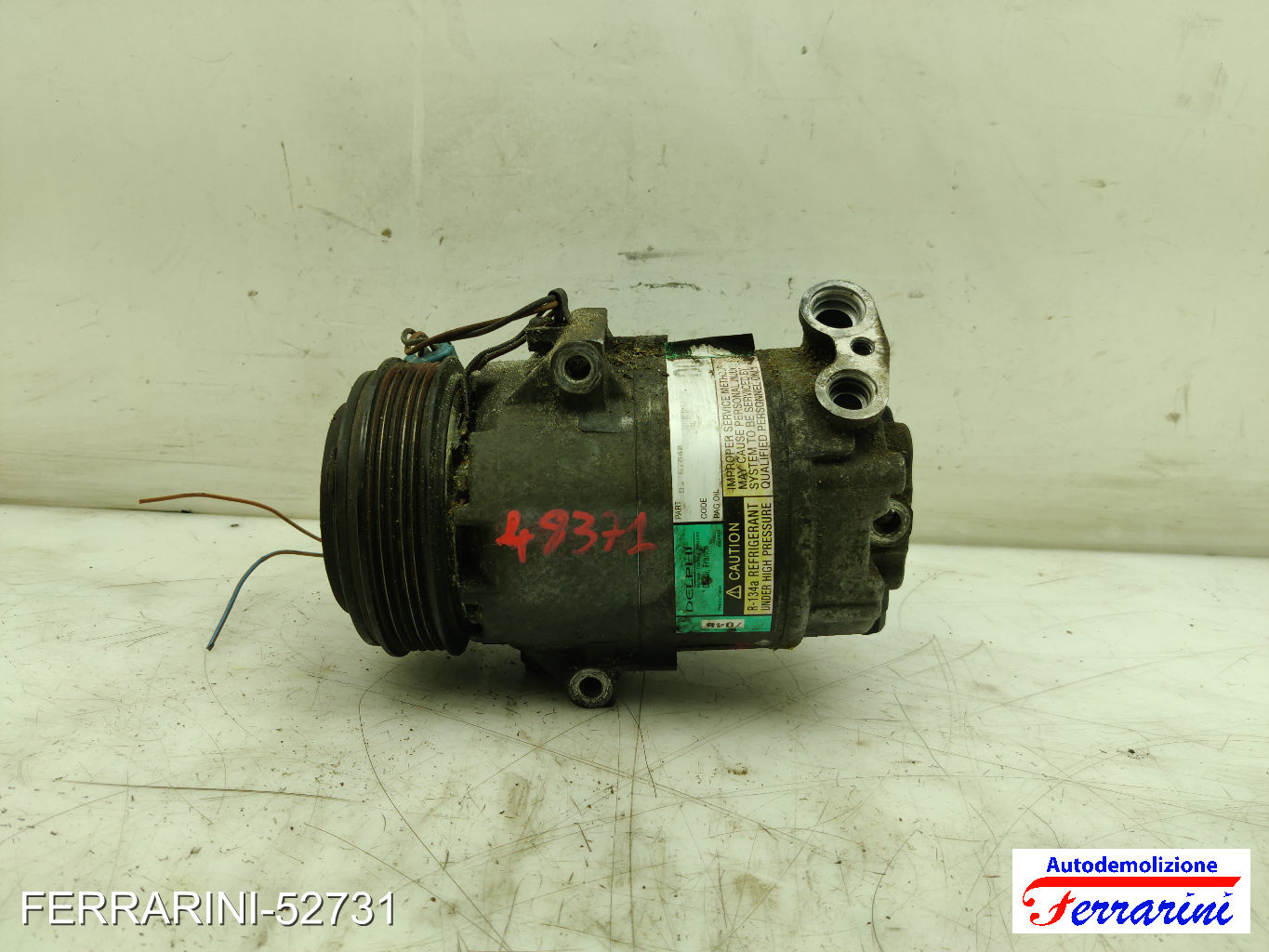 Compressore Clima OPEL CORSA B S93 1.0I 12V 1996-2000 0967048, 1854100, 1854009